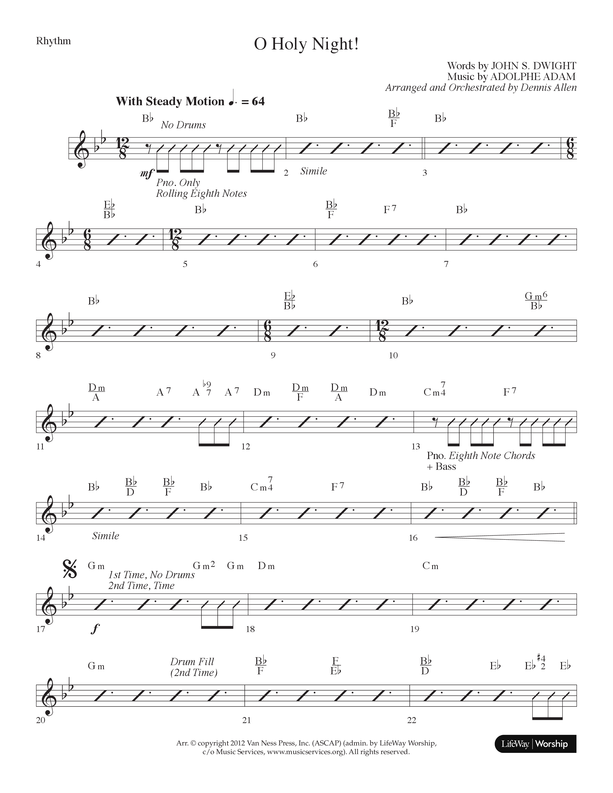 Noel Born Is The King (8 Song Choral Collection) Song 7 (Lead & Chords) (Lifeway Choral / Arr. Dennis Allen)