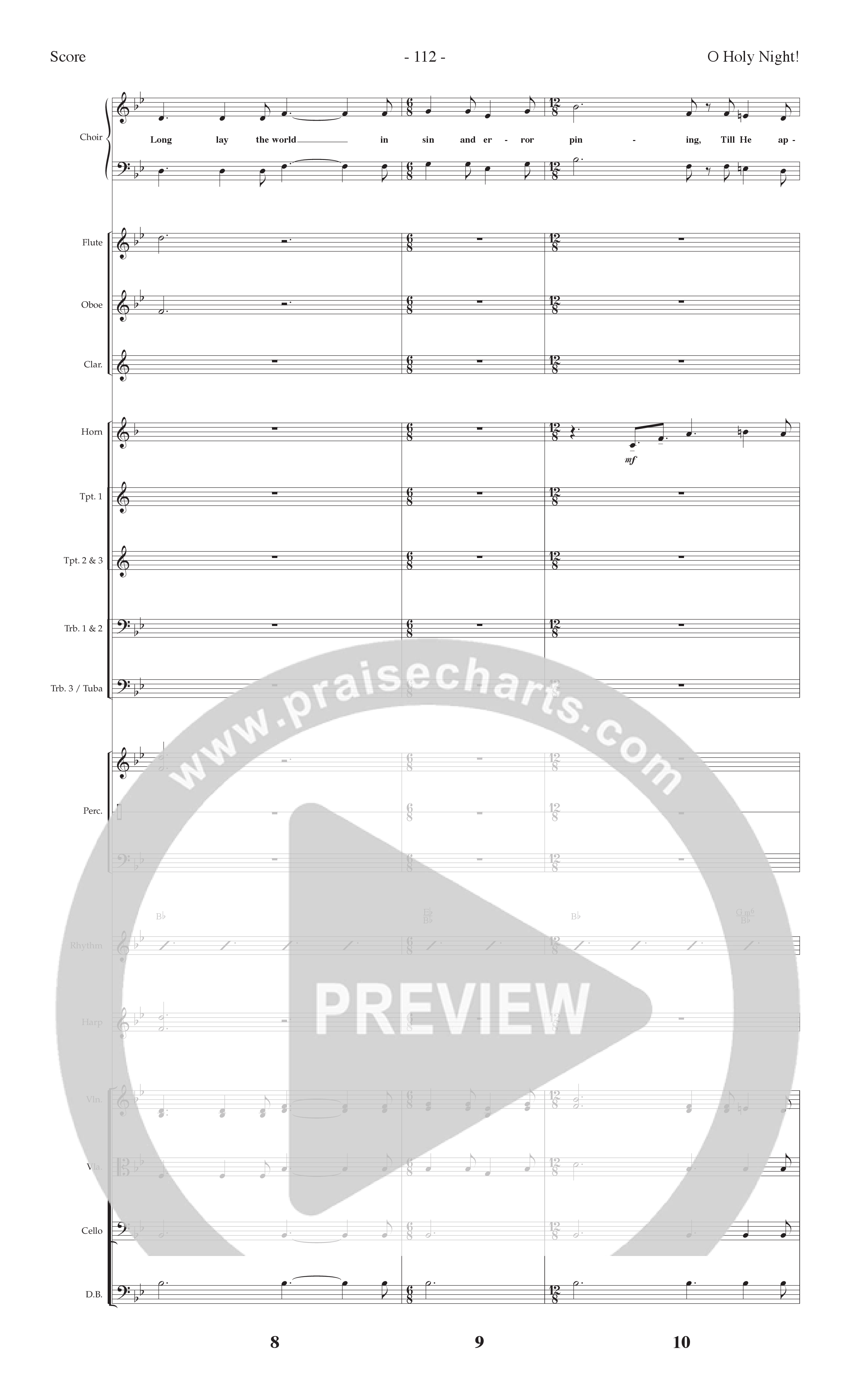 Noel Born Is The King (8 Song Choral Collection) Song 7 (Orchestration) (Lifeway Choral / Arr. Dennis Allen)