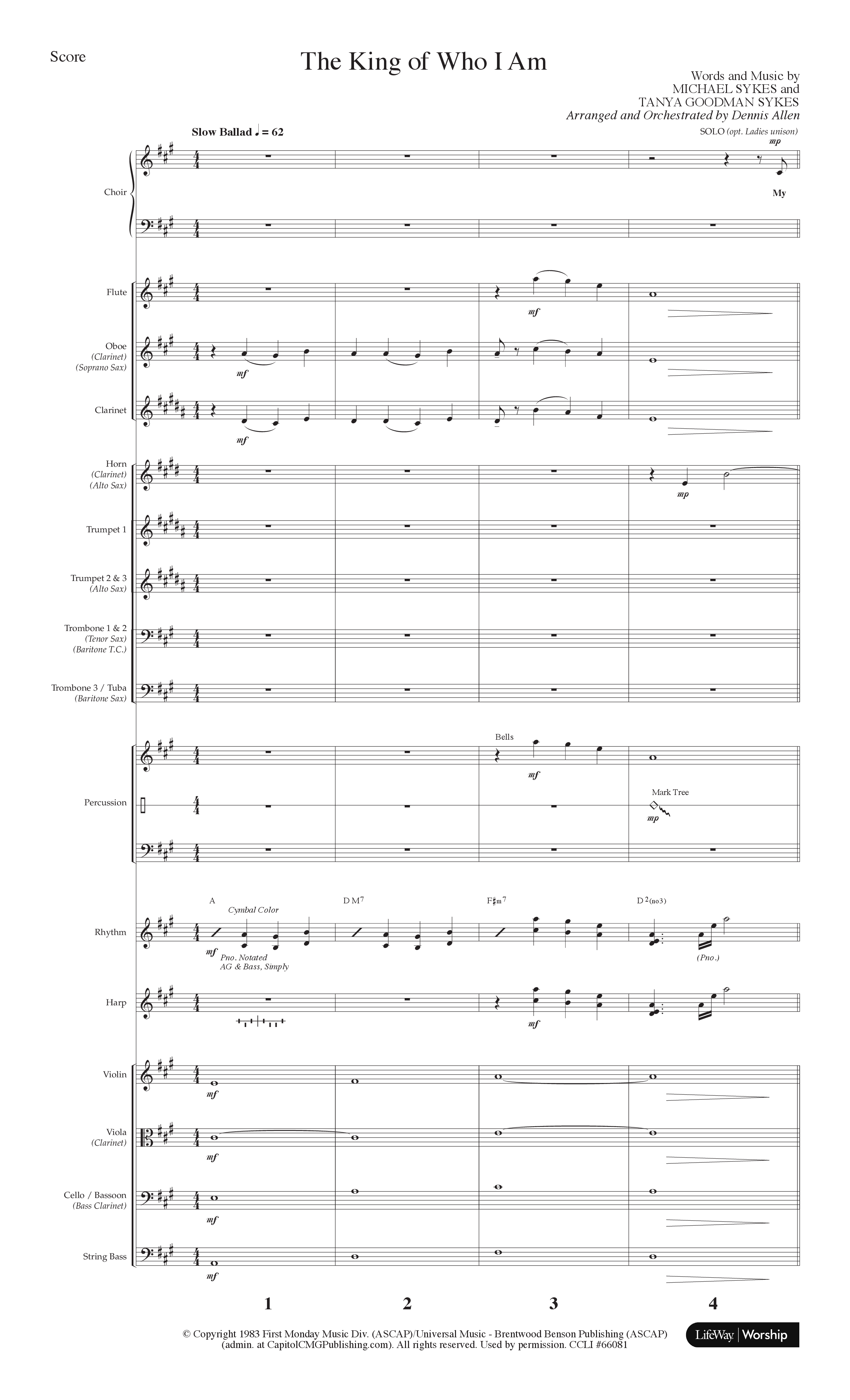 Noel Born Is The King (8 Song Choral Collection) Song 8 (Orchestration) (Lifeway Choral / Arr. Dennis Allen)