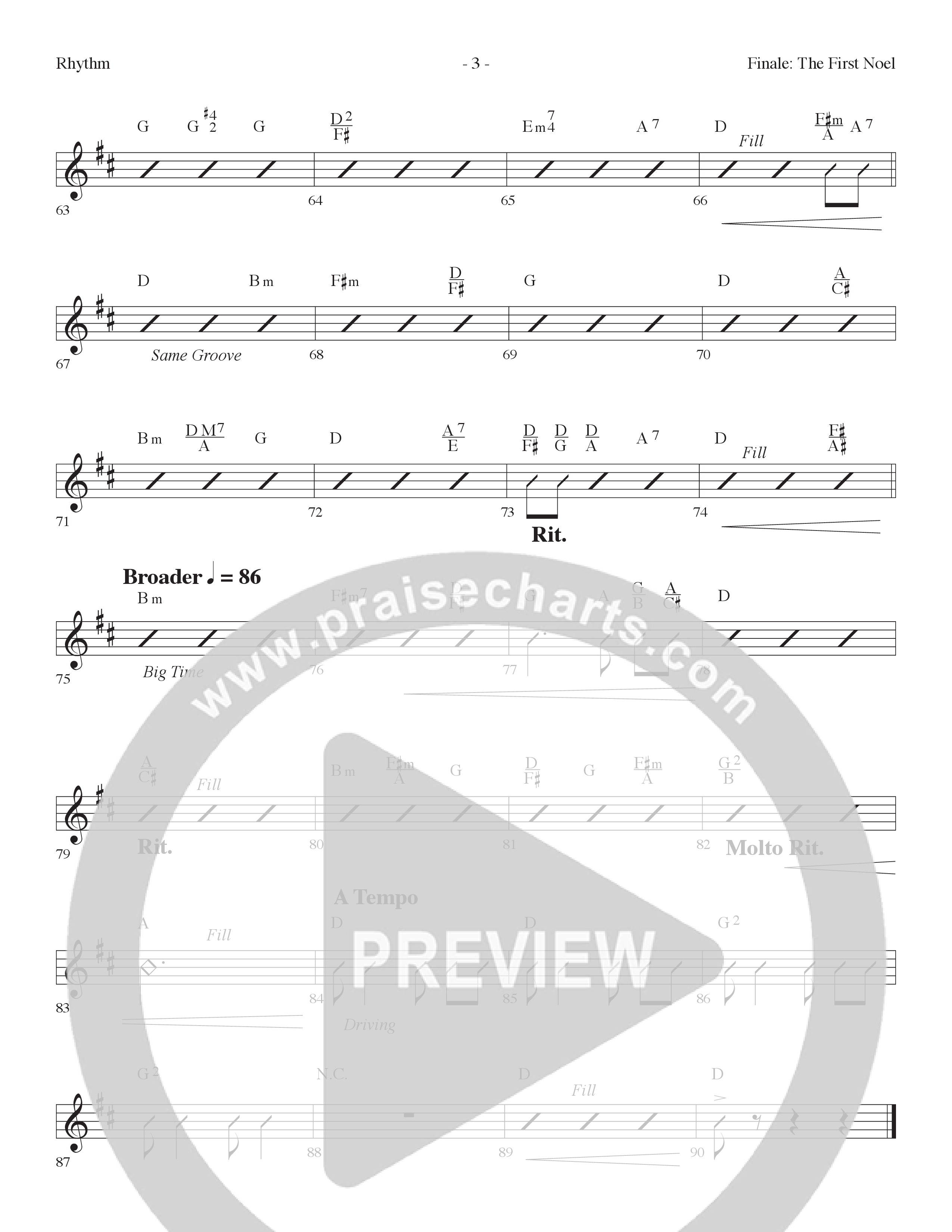 Noel Born Is The King (8 Song Choral Collection) Song 9 (Lead & Chords) (Lifeway Choral / Arr. Dennis Allen)