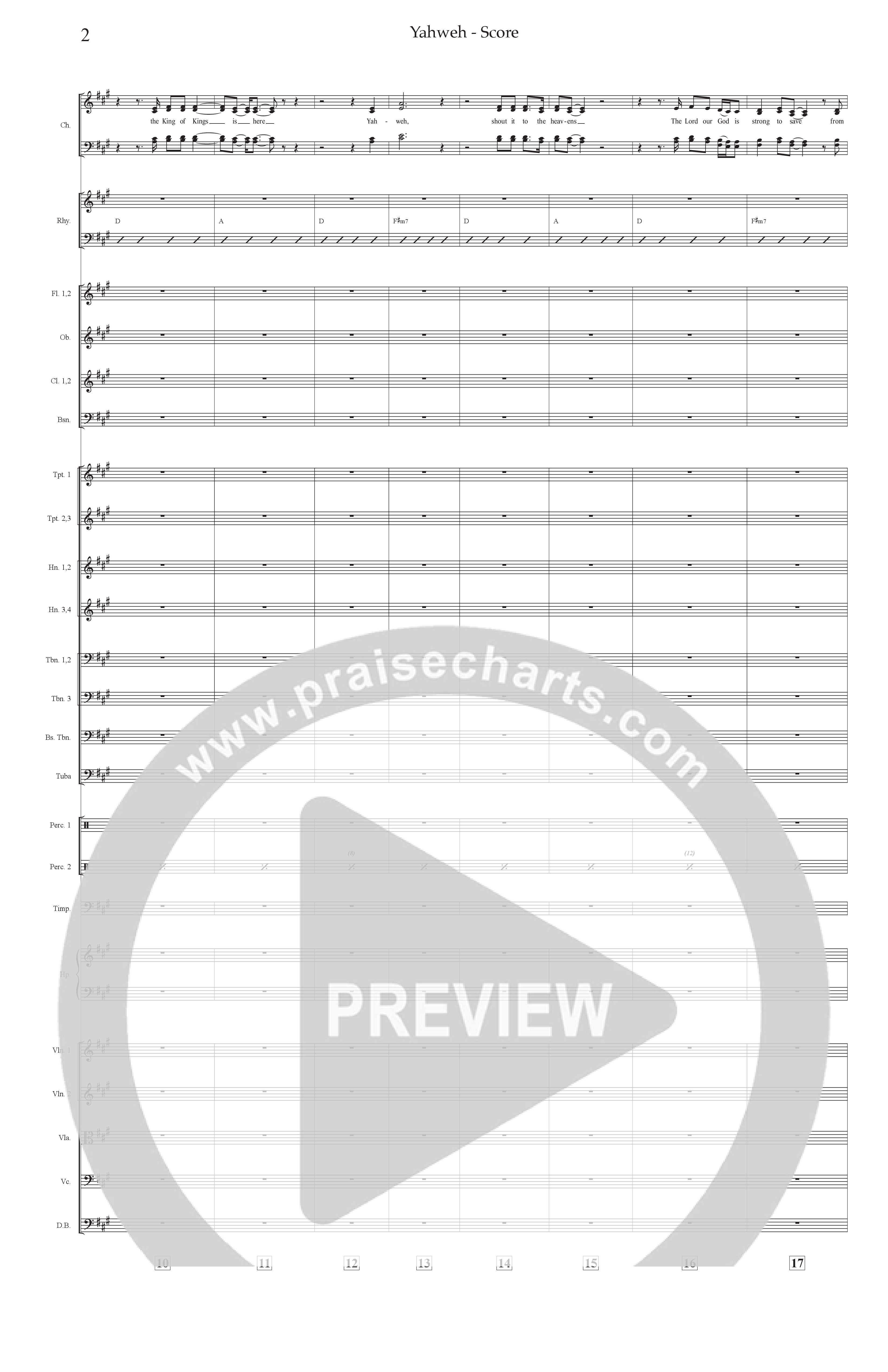 Yahweh Orchestration (Prestonwood Worship / Arr. Dylan McNab / Orch. Johann Acuna)
