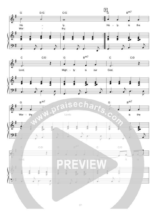 It Is He Lead & Piano (Hillsong Worship)