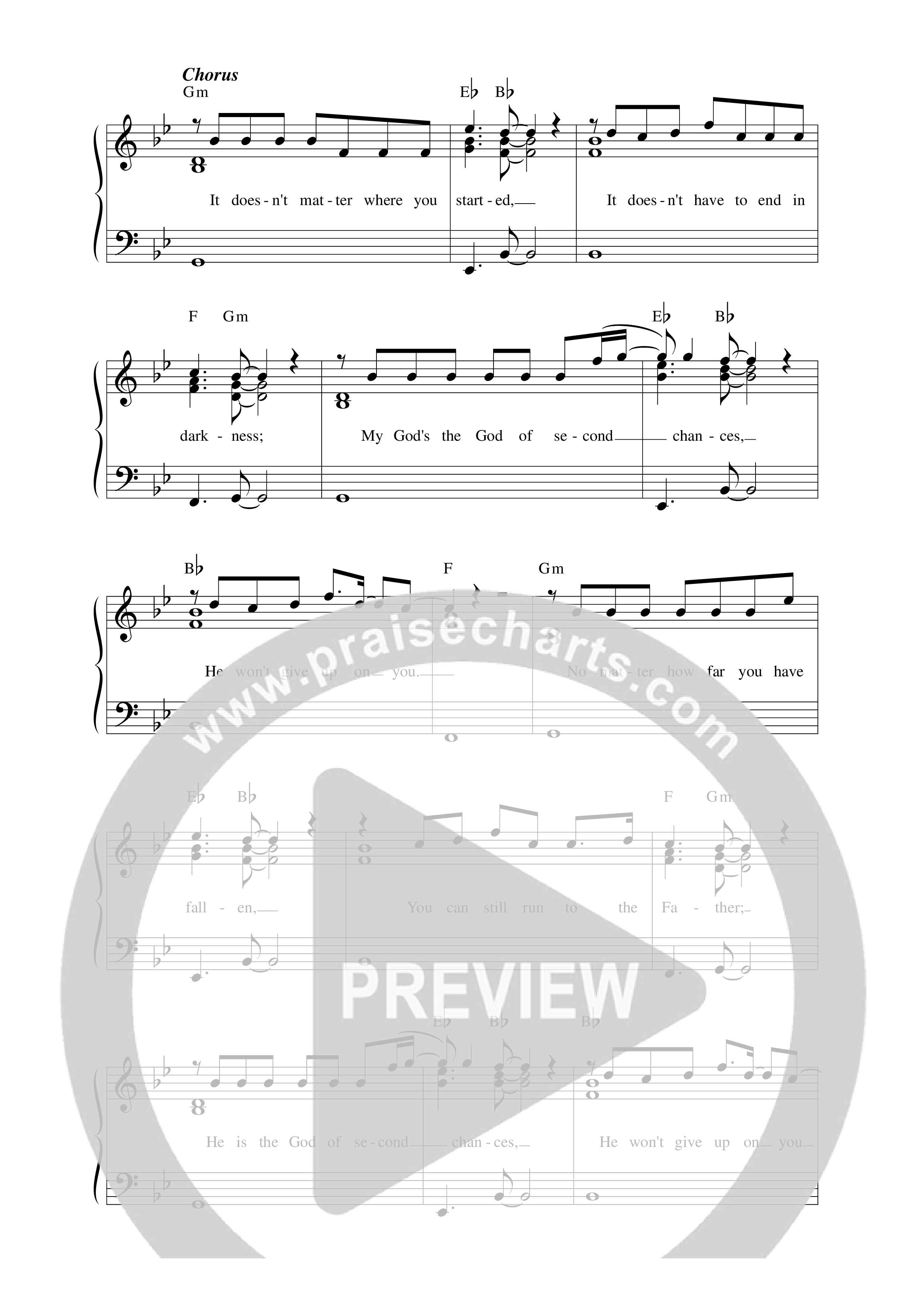 Chances (Live) Lead Sheet Melody (Ke'Erron)