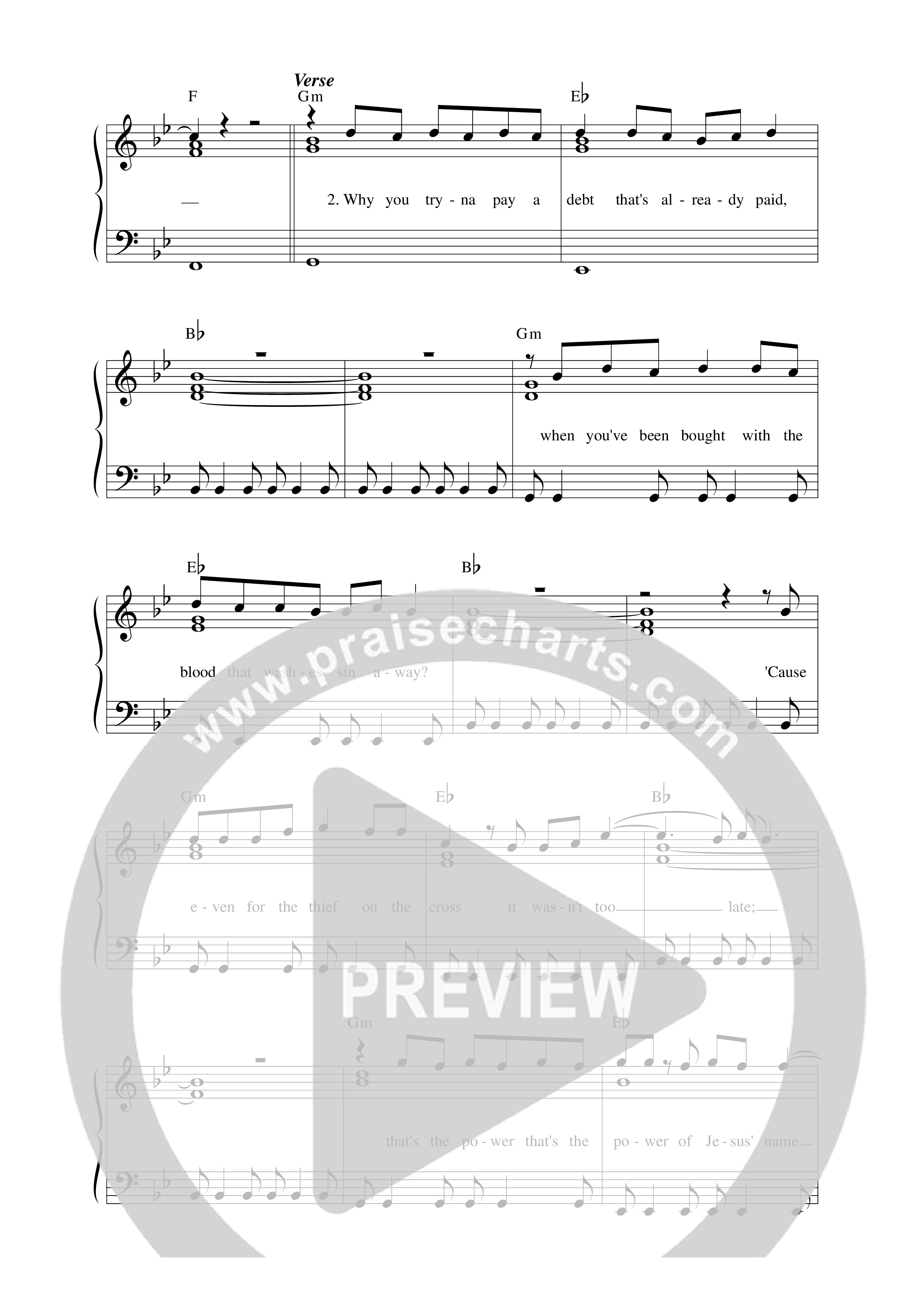 Chances (Live) Lead Sheet Melody (Ke'Erron)