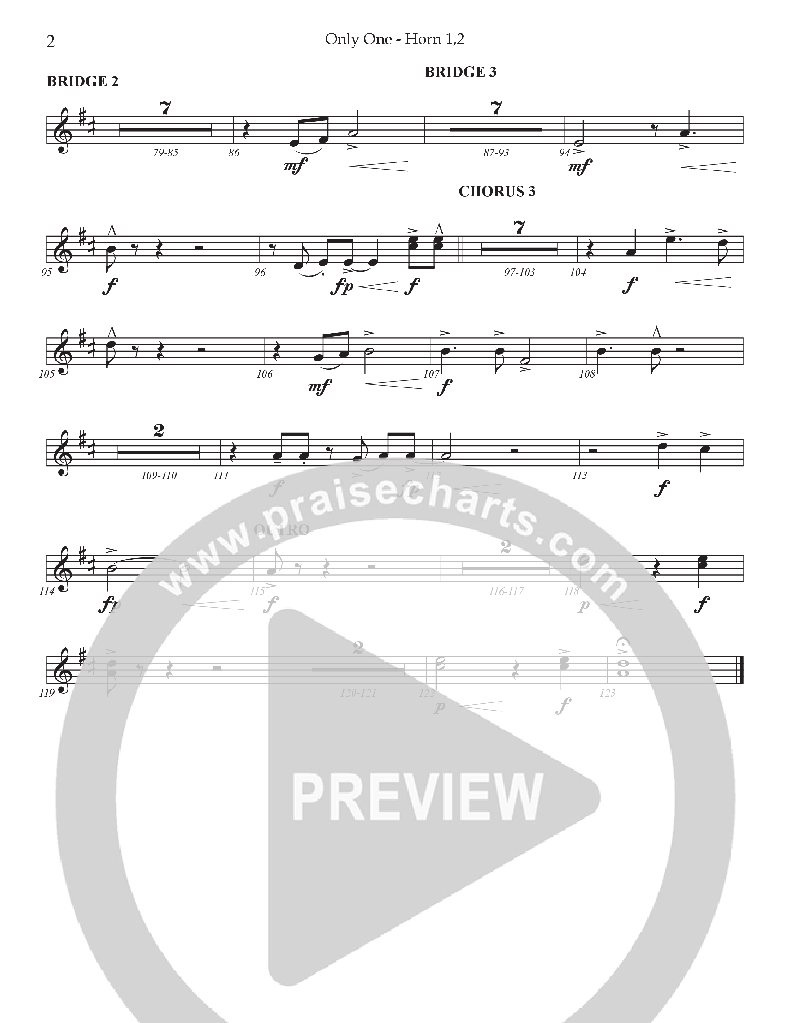 Only One French Horn (Prestonwood Worship / Arr. Dylan McNab / Orch. Johann Acuna)