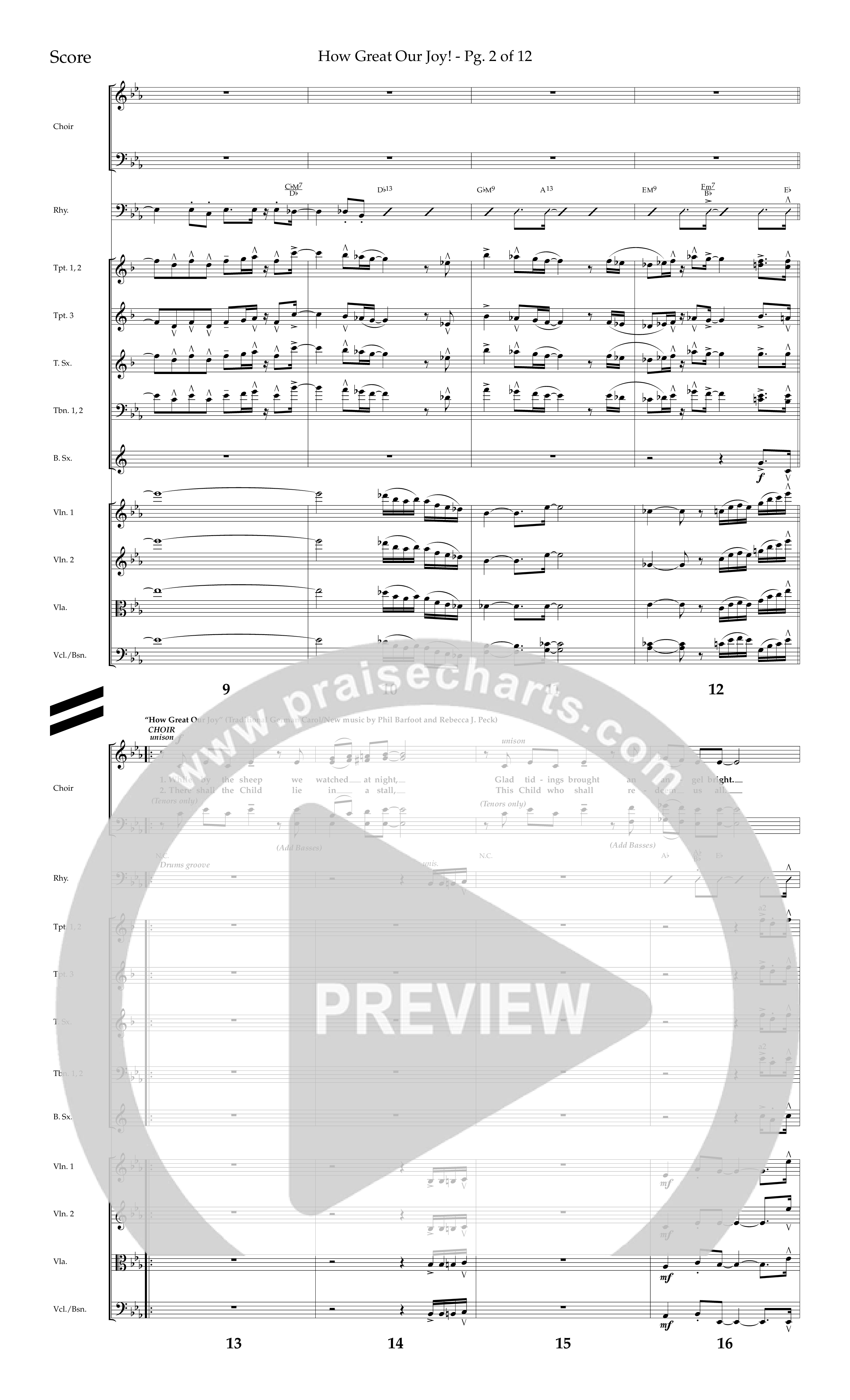 The Carols Of Christmas Vol 1 (12 Song Choral Collection) Song 10 (Orchestration) (Lifeway Choral / Arr. Bradley Knight)