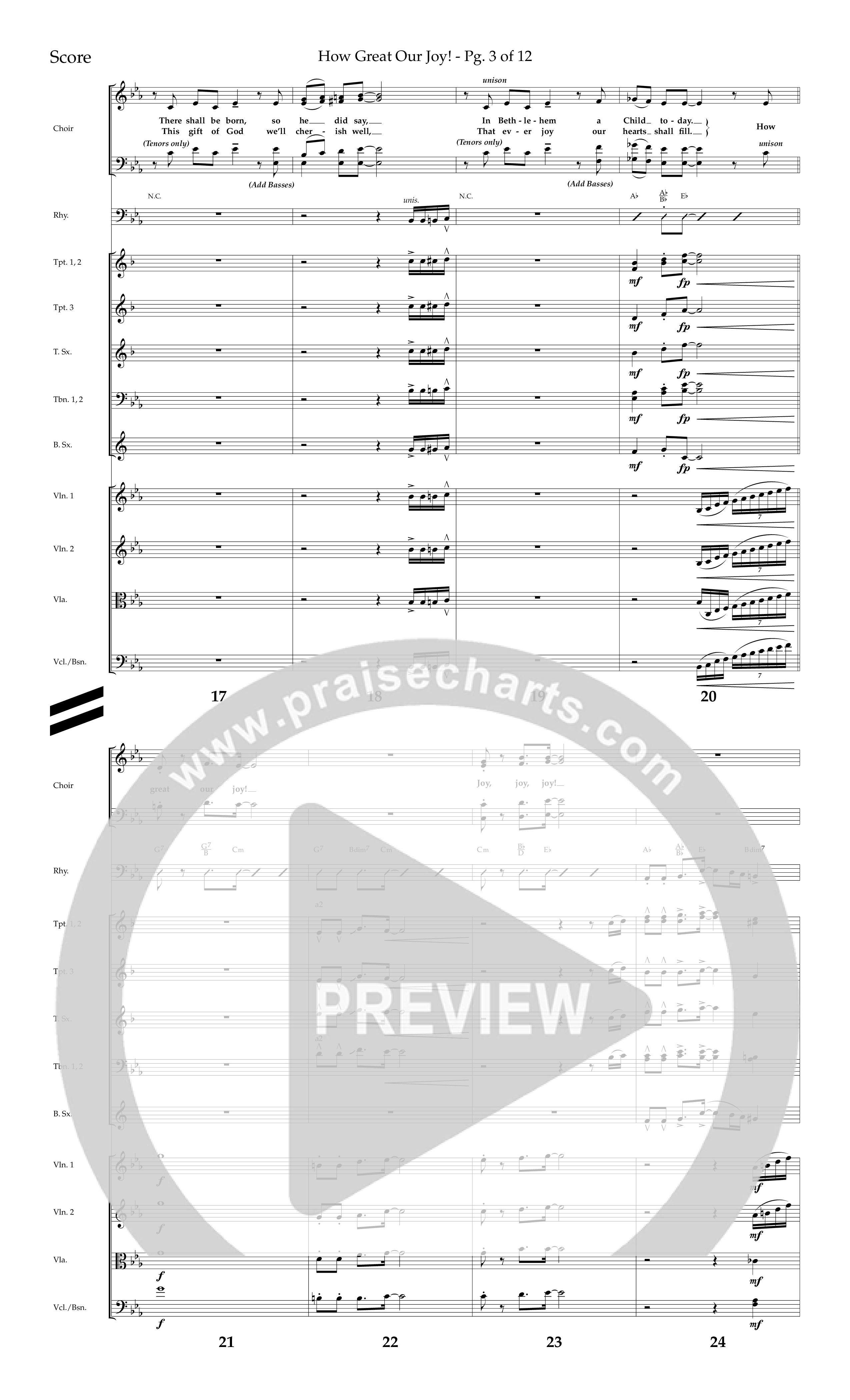 The Carols Of Christmas Vol 1 (12 Song Choral Collection) Song 10 (Orchestration) (Lifeway Choral / Arr. Bradley Knight)