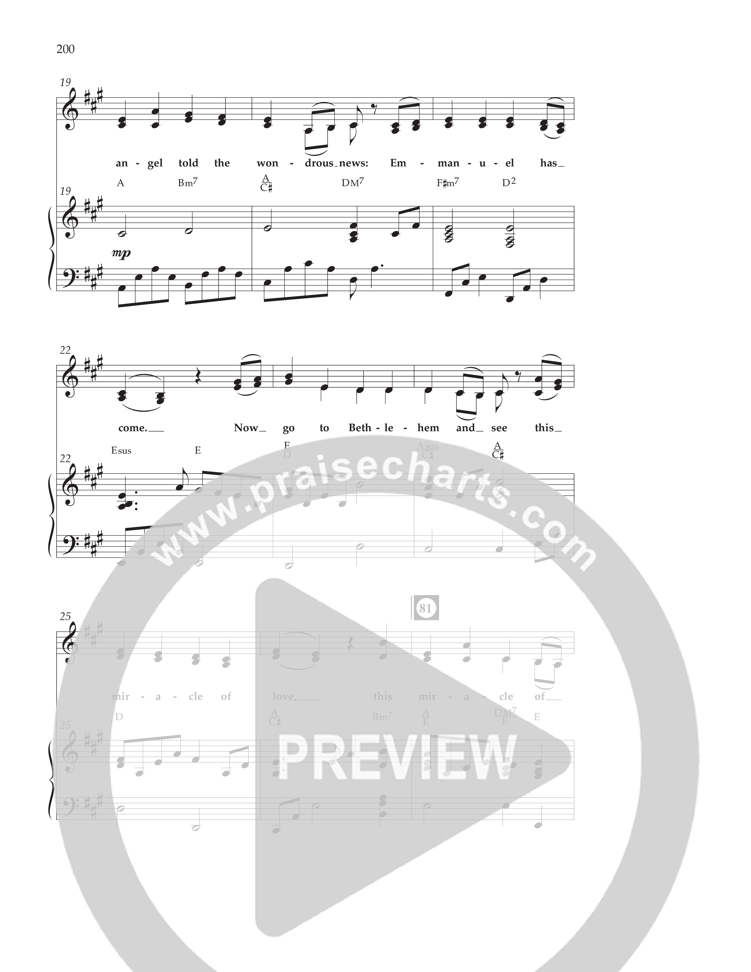 The Carols Of Christmas Vol 1 (12 Song Choral Collection) Song 11 (Piano SATB) (Lifeway Choral / Arr. Bradley Knight)