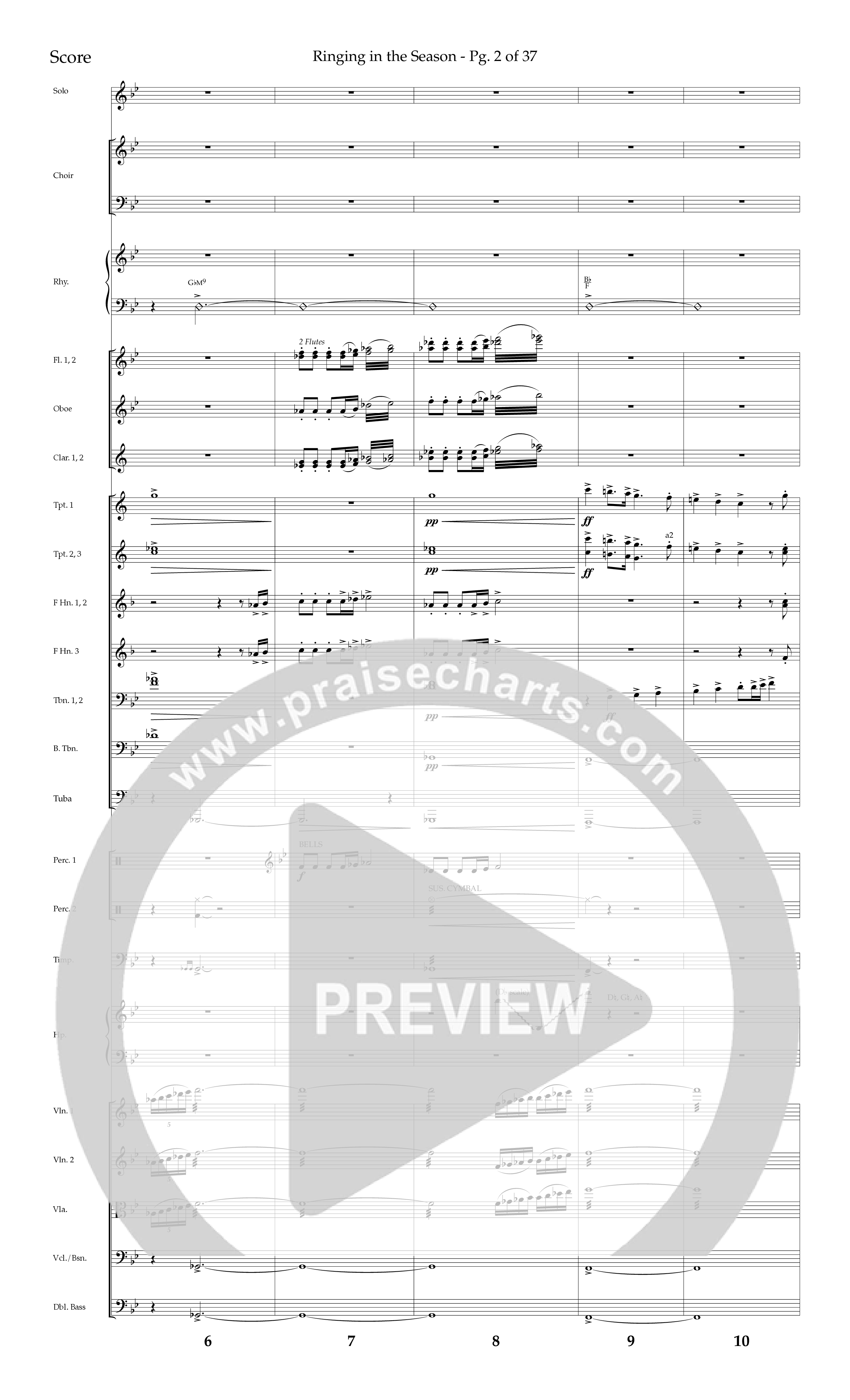 The Carols Of Christmas Vol 1 (12 Song Choral Collection) Song 1 (Orchestration) (Lifeway Choral / Arr. Bradley Knight)