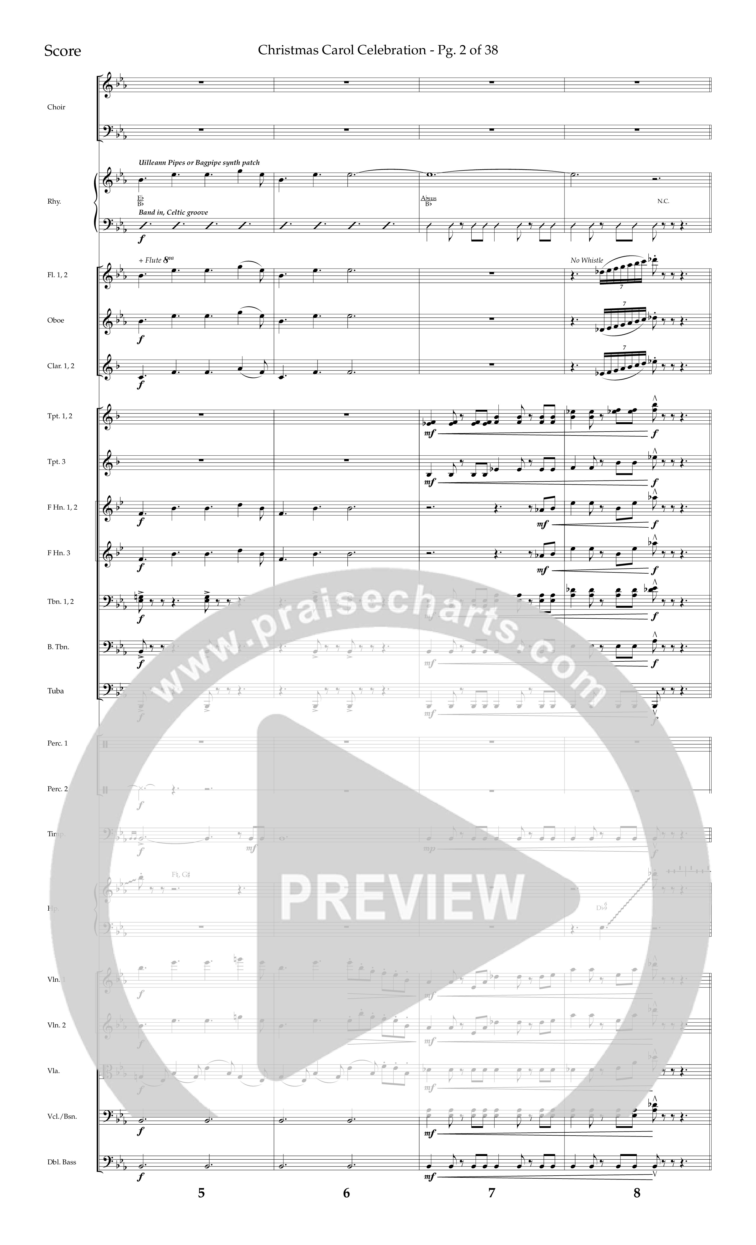 The Carols Of Christmas Vol 1 (12 Song Choral Collection) Song 2 (Orchestration) (Lifeway Choral / Arr. Bradley Knight)