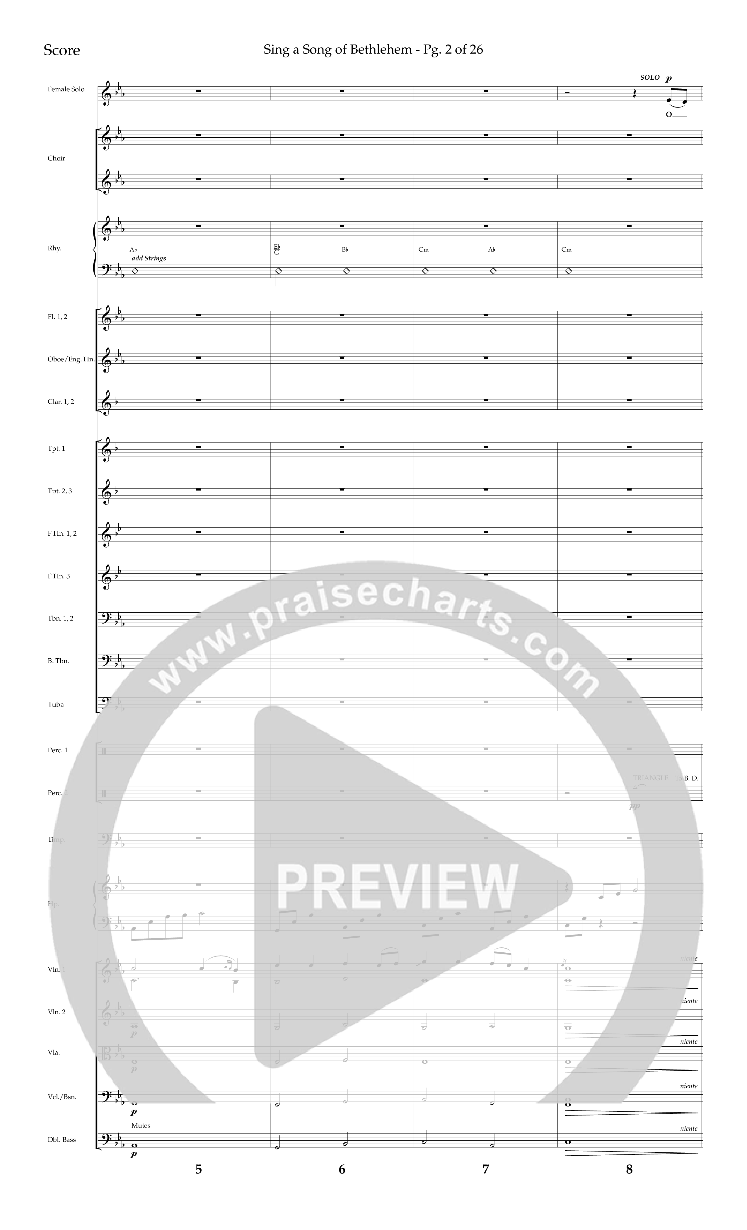 The Carols Of Christmas Vol 1 (12 Song Choral Collection) Song 3 (Orchestration) (Lifeway Choral / Arr. Bradley Knight)