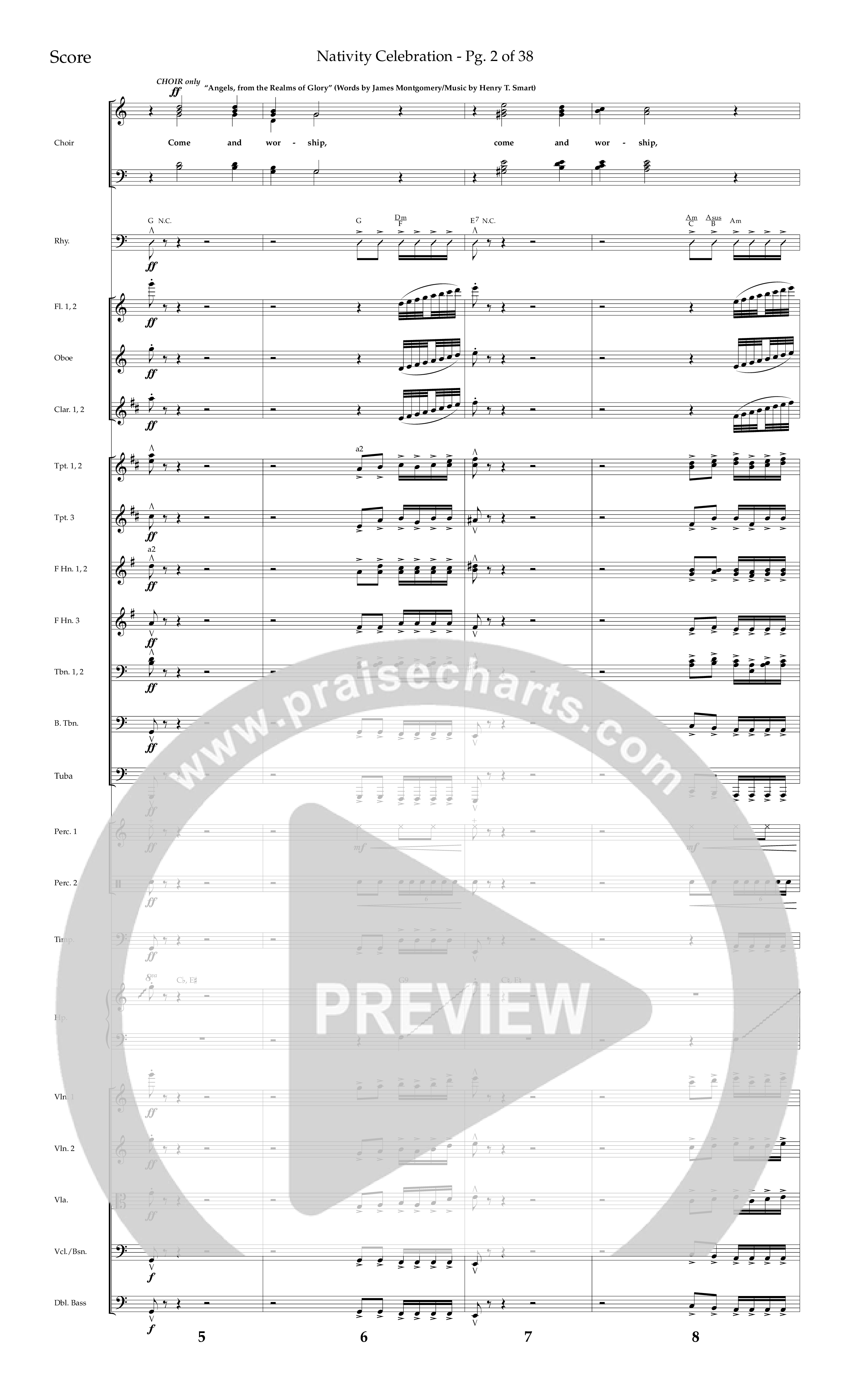 The Carols Of Christmas Vol 1 (12 Song Choral Collection) Song 7 (Orchestration) (Lifeway Choral / Arr. Bradley Knight)