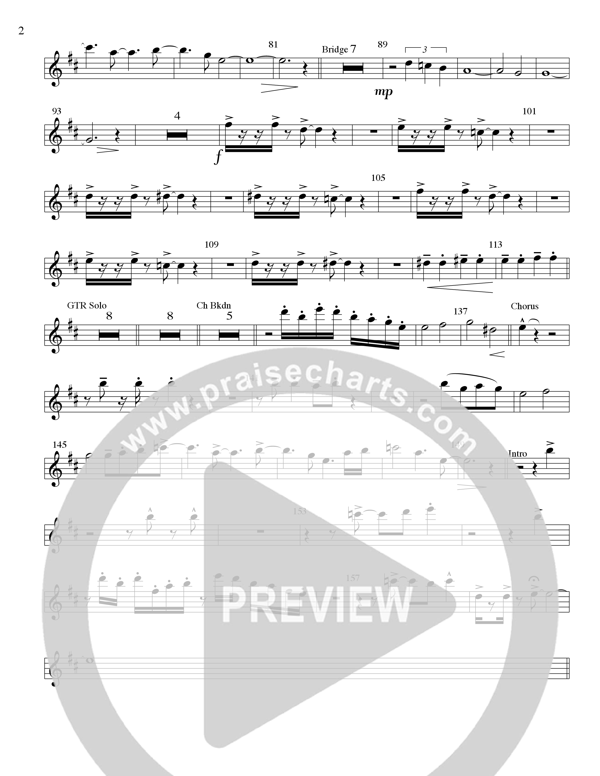 You Took My Place Alto Sax (Tommy Walker)