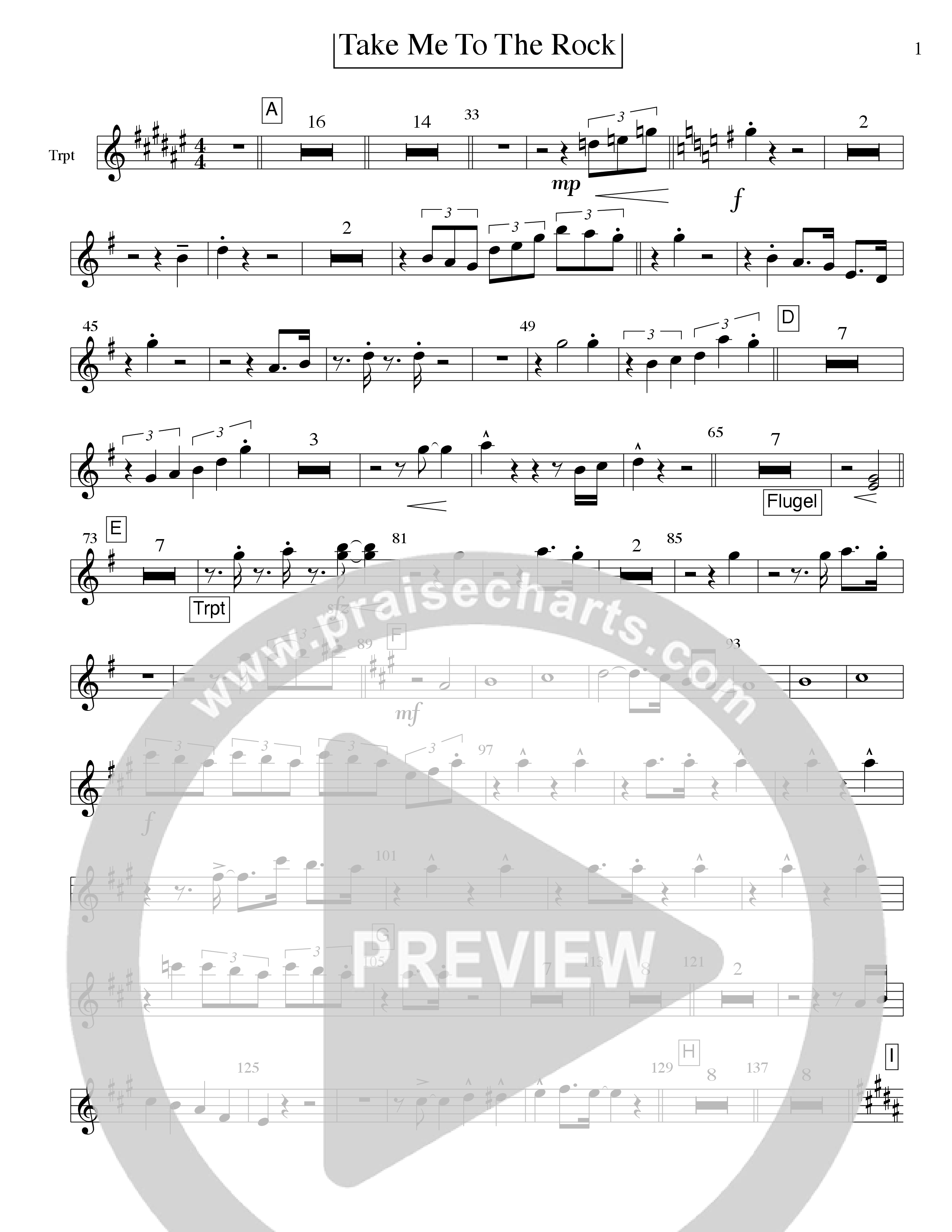 Take Me To The Rock Trumpet (Tommy Walker)