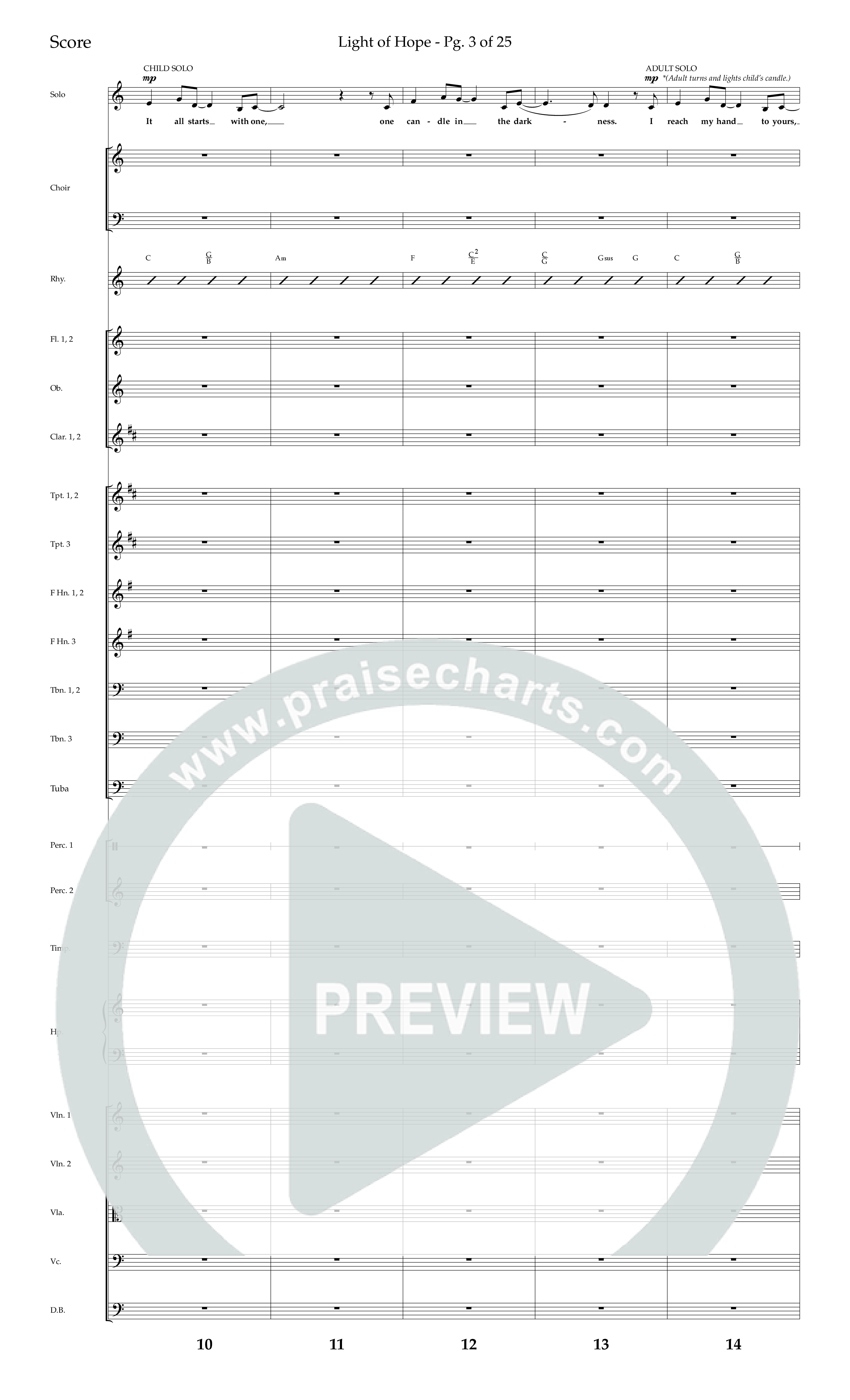 The Carols Of Christmas Vol 2 (13 Song Choral Collection) Song 11 (Orchestration) (Lifeway Choral / Arr. Trey Ivey)