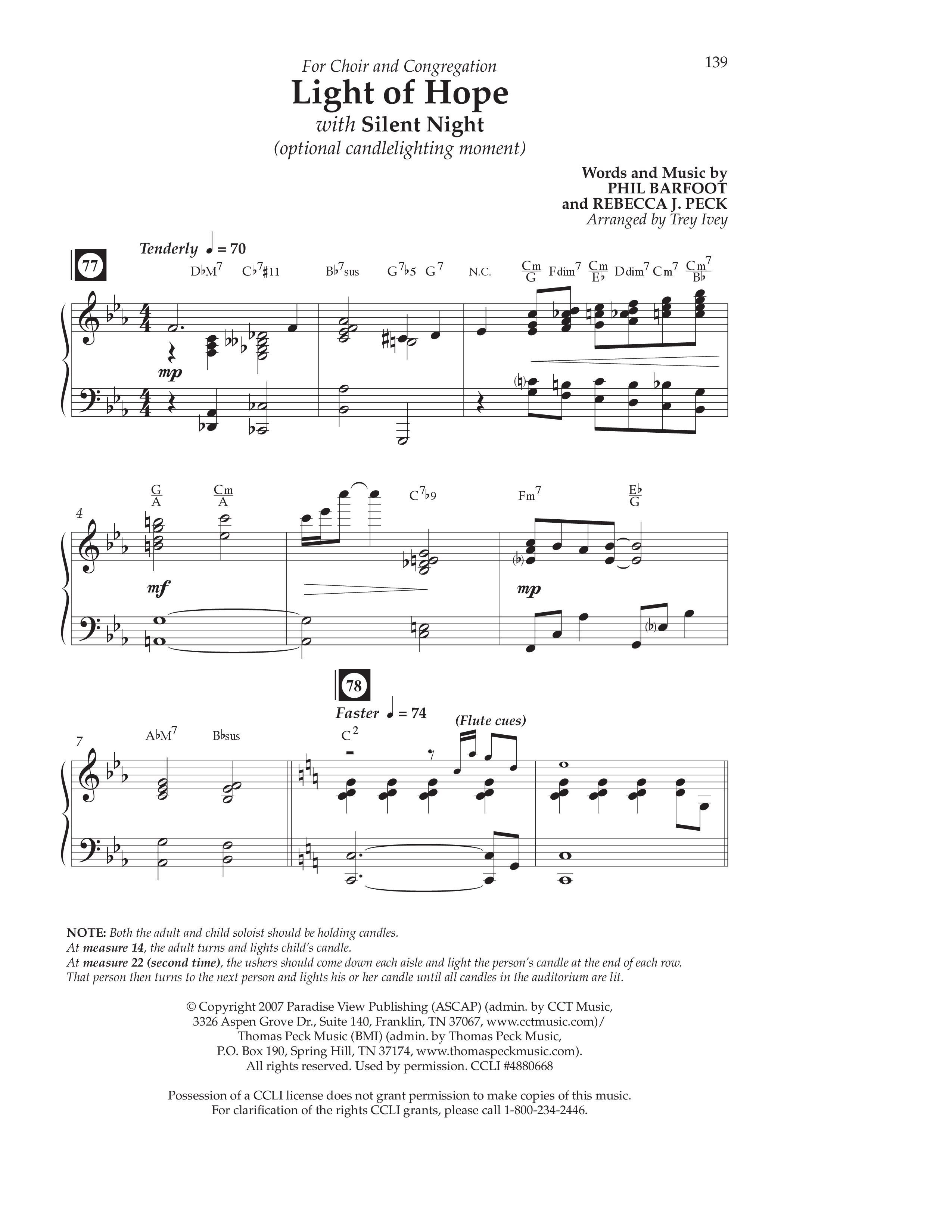 The Carols Of Christmas Vol 2 (13 Song Choral Collection) Song 11 (Piano SATB) (Lifeway Choral / Arr. Trey Ivey)