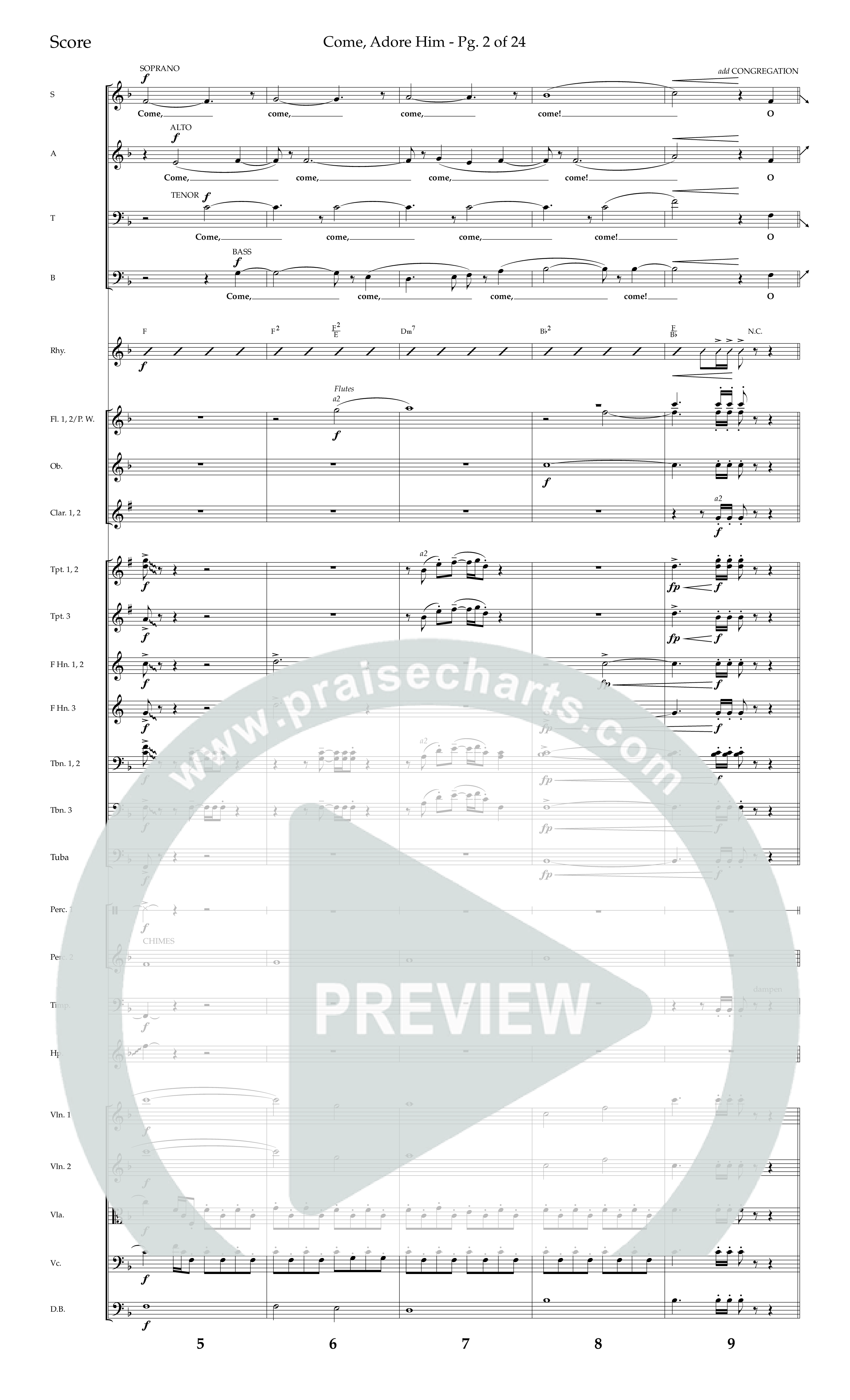 The Carols Of Christmas Vol 2 (13 Song Choral Collection) Song 3 (Orchestration) (Lifeway Choral / Arr. Trey Ivey)