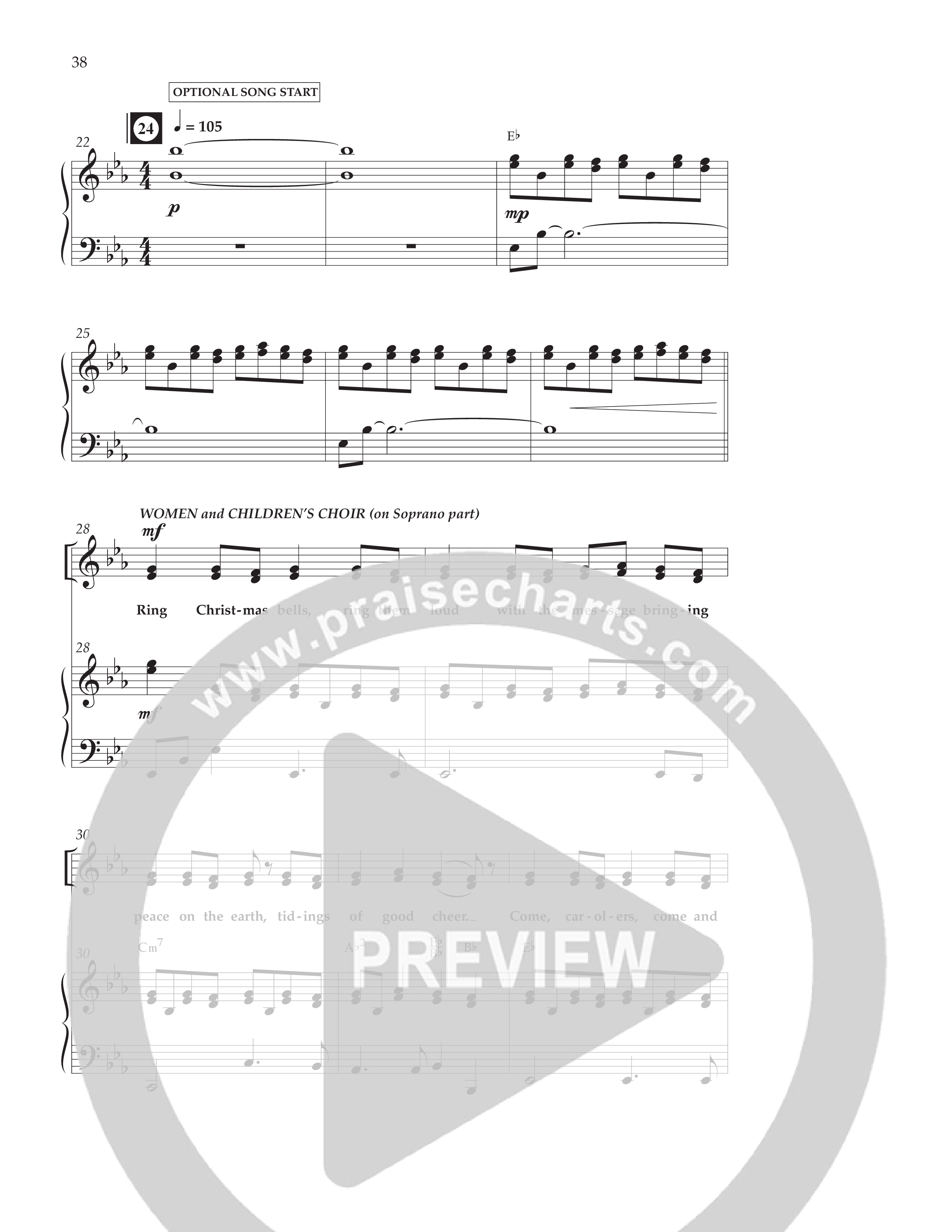 The Carols Of Christmas Vol 2 (13 Song Choral Collection) Song 4 (Piano SATB) (Lifeway Choral / Arr. Trey Ivey)