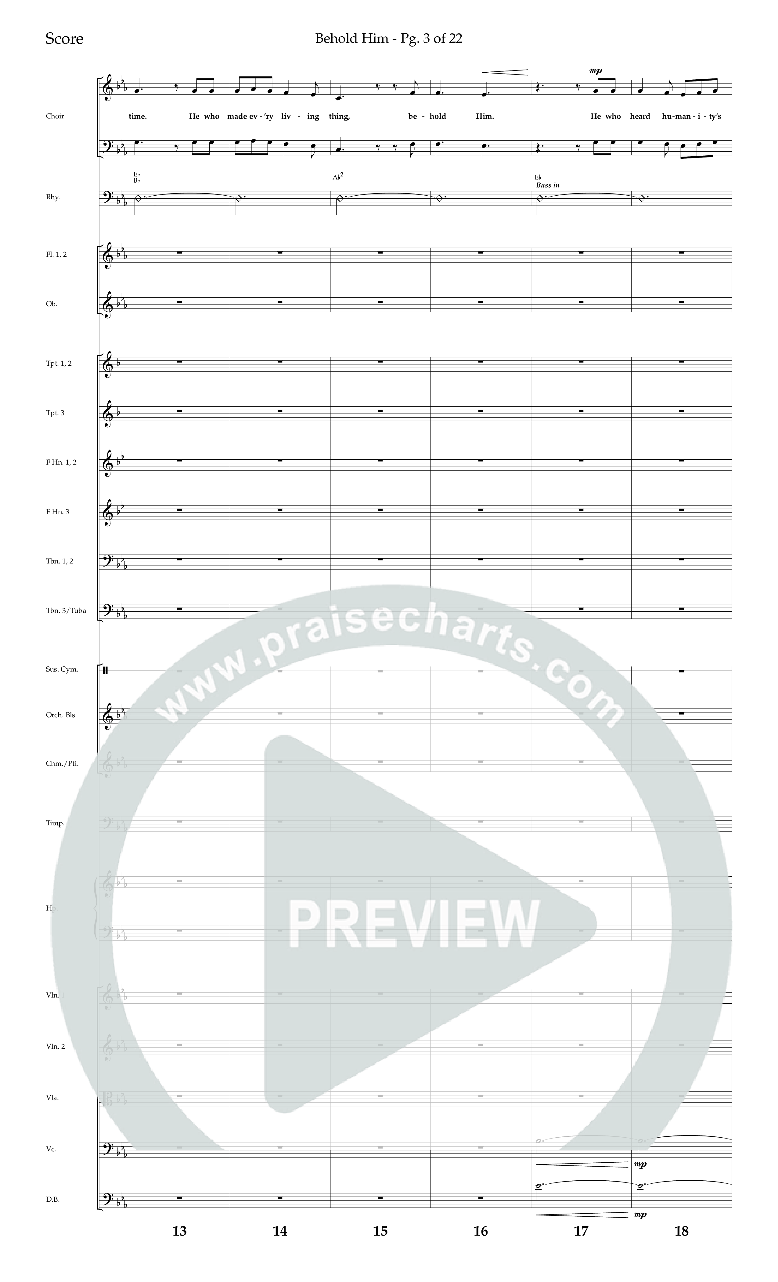 The Carols Of Christmas Vol 2 (13 Song Choral Collection) Song 6 (Orchestration) (Lifeway Choral / Arr. Trey Ivey)