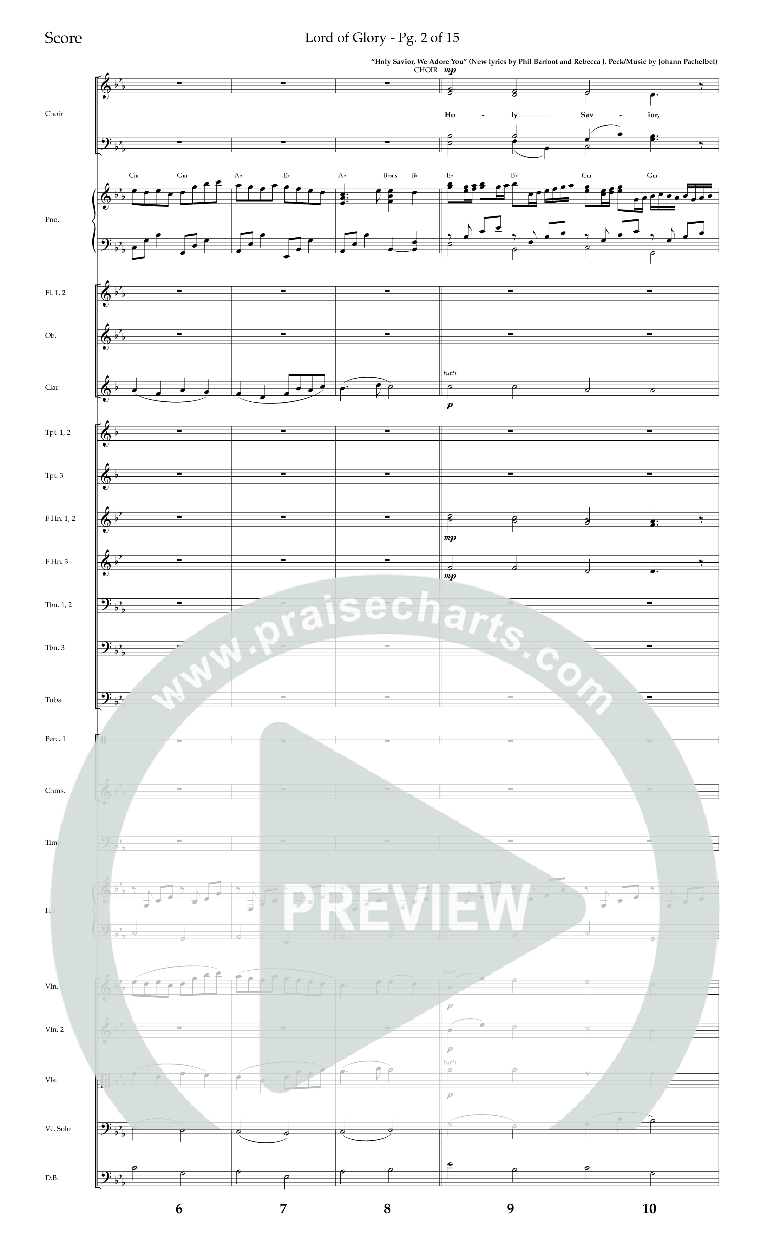 The Carols Of Christmas Vol 2 (13 Song Choral Collection) Song 8 (Orchestration) (Lifeway Choral / Arr. Trey Ivey)