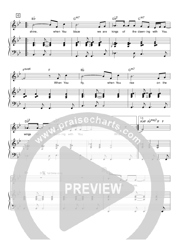 You Shine Lead & Piano (Hillsong Worship)