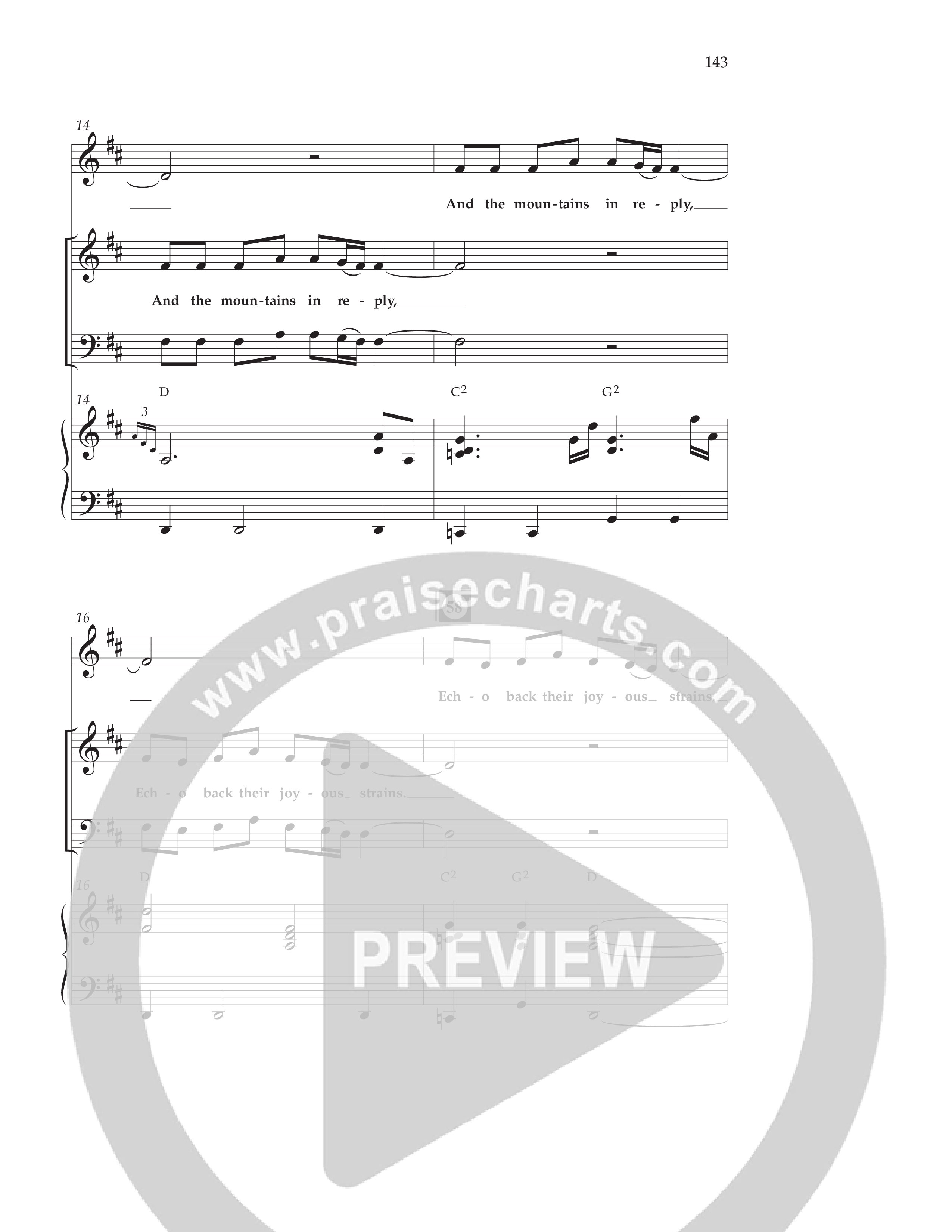 Glory to God (Choral Anthem SATB) Anthem (SATB/Piano) (Lifeway Choral / Arr. Bradley Knight)