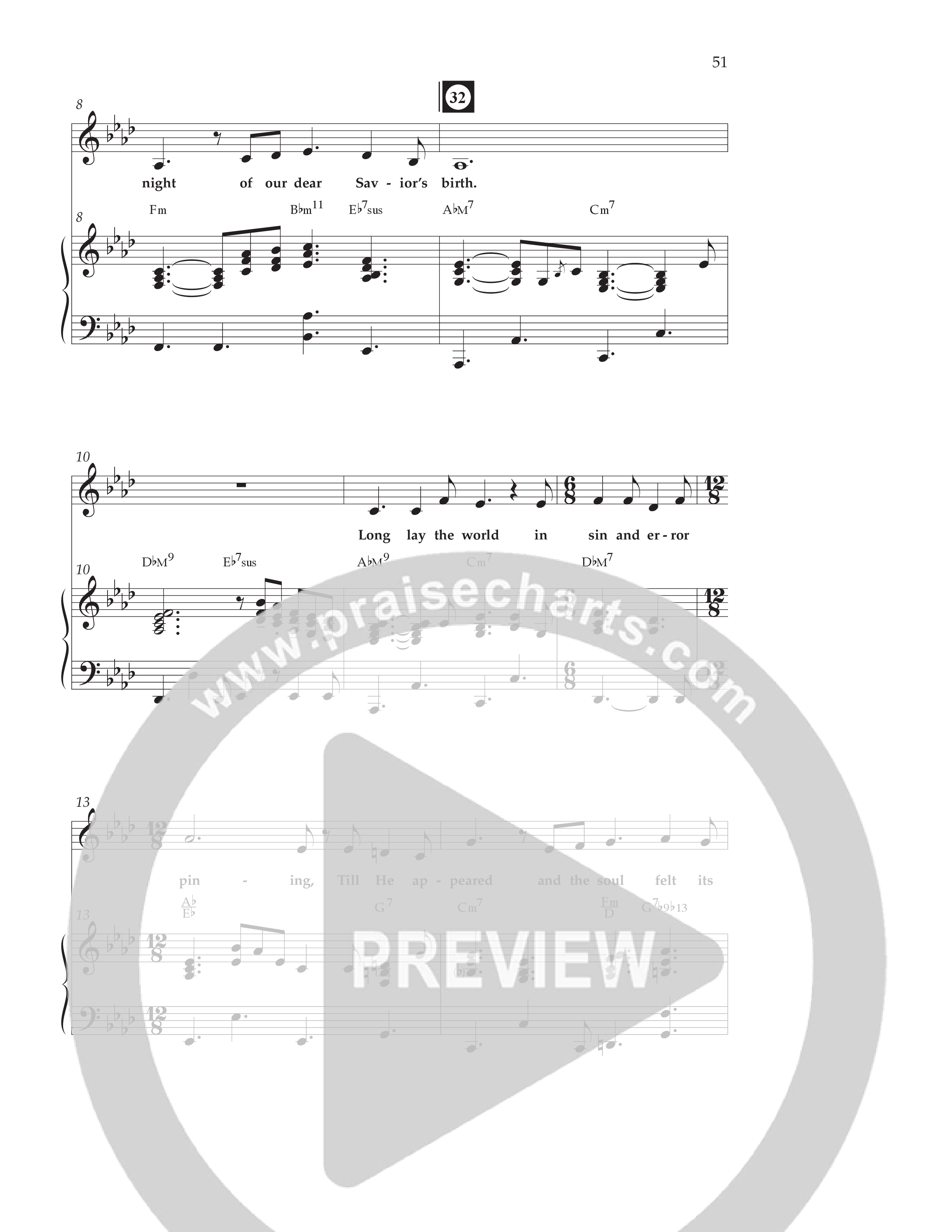 A Soulful Holy Night (with O Holy Night, Falling Down On Our Knees) (Choral Anthem SATB) Anthem (SATB/Piano) (Lifeway Choral / Arr. Trey Ivey)