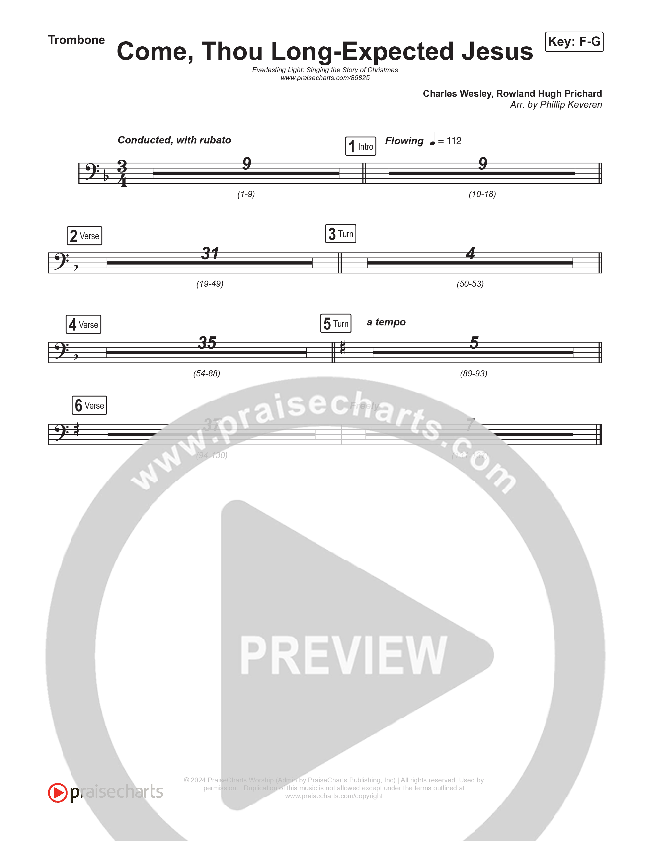 Come Thou Long Expected Jesus (Live) Brass Pack (Museum Of The Bible / Indiana Wesleyan University Choir / Arr. Philip Keveren)