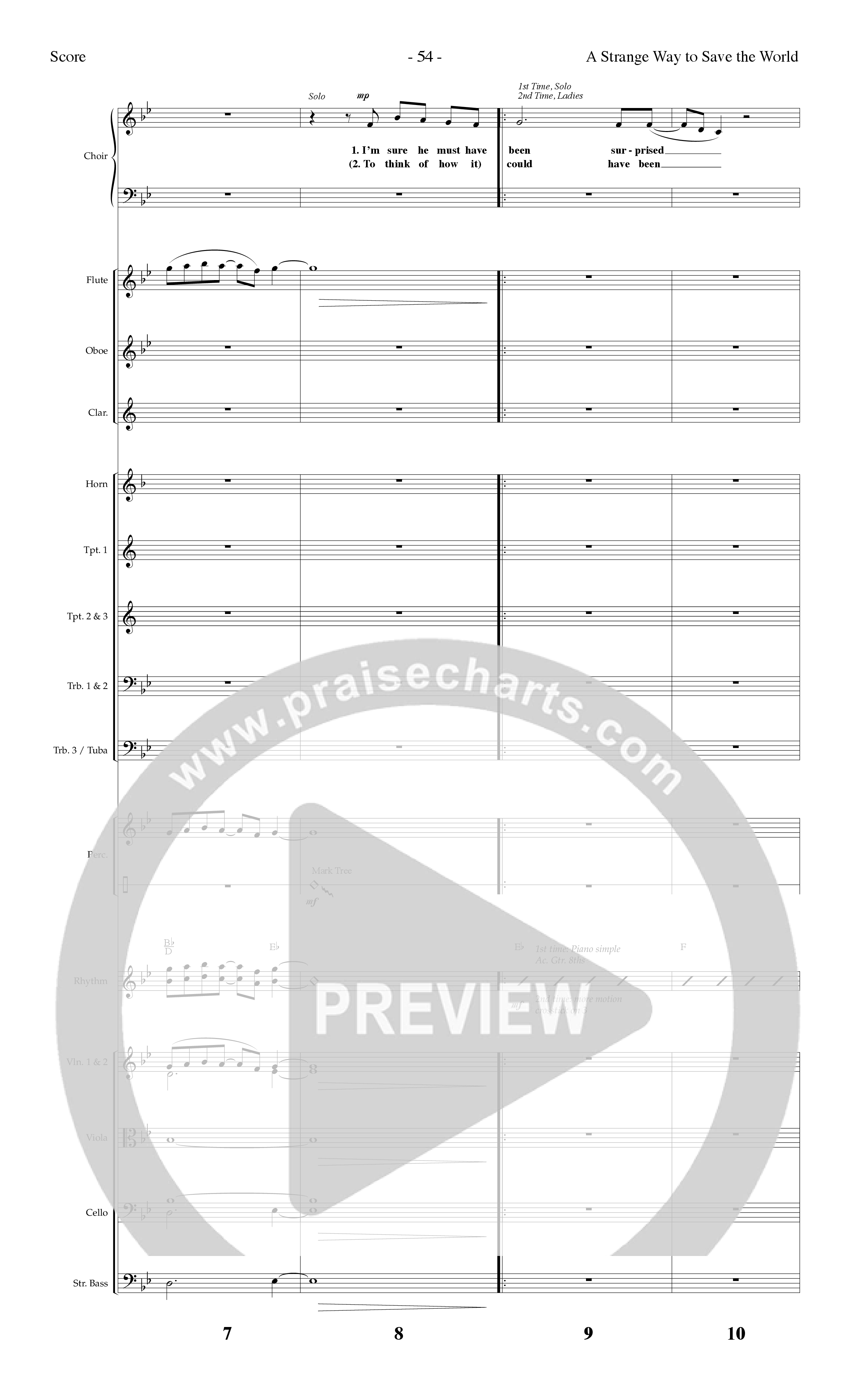 The Greatest Story Ever Told (9 Song Choral Collection) Song 4 (Orchestration) (Lifeway Choral / Arr. Dennis Allen)