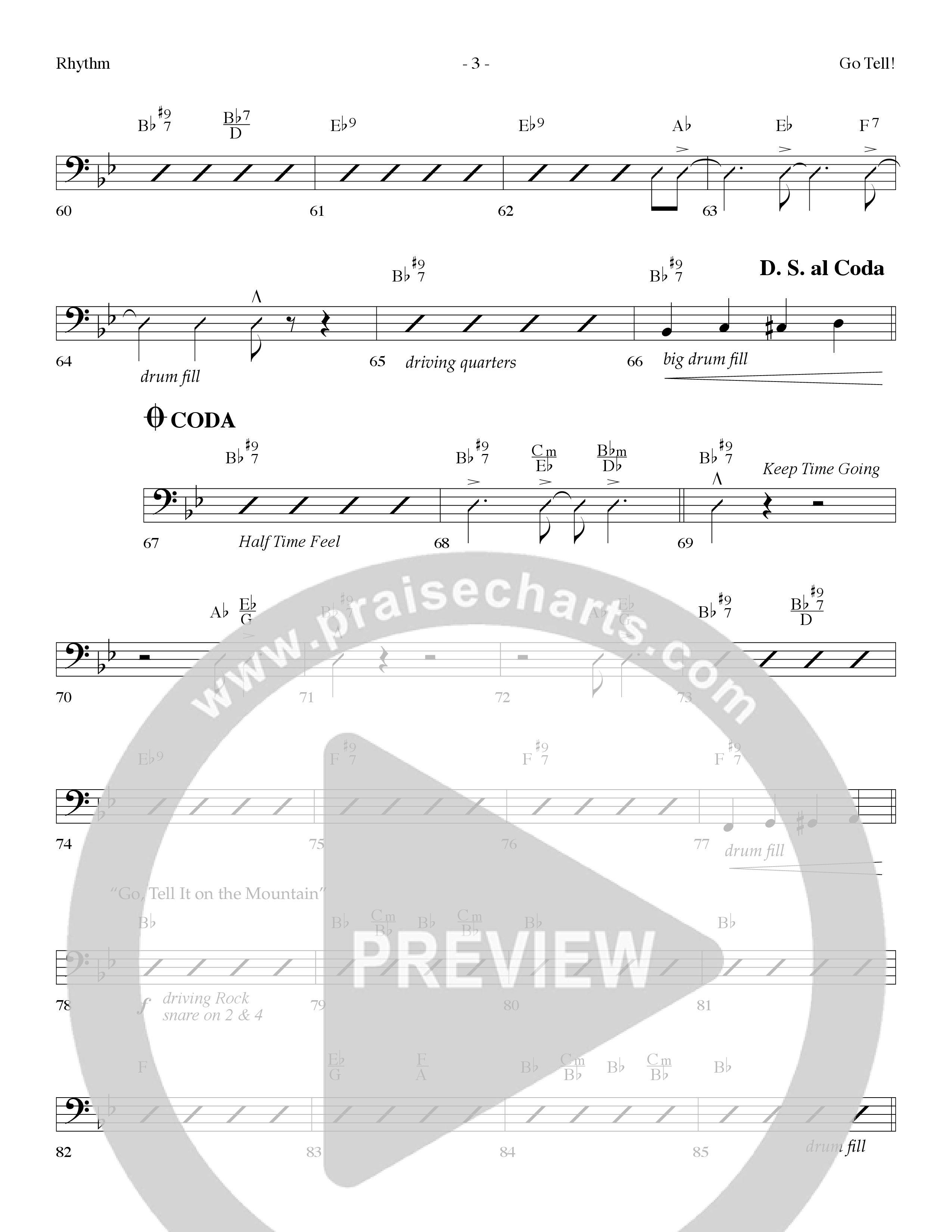 The Greatest Story Ever Told (9 Song Choral Collection) Song 8 (Rhythm) (Lifeway Choral / Arr. Dennis Allen)