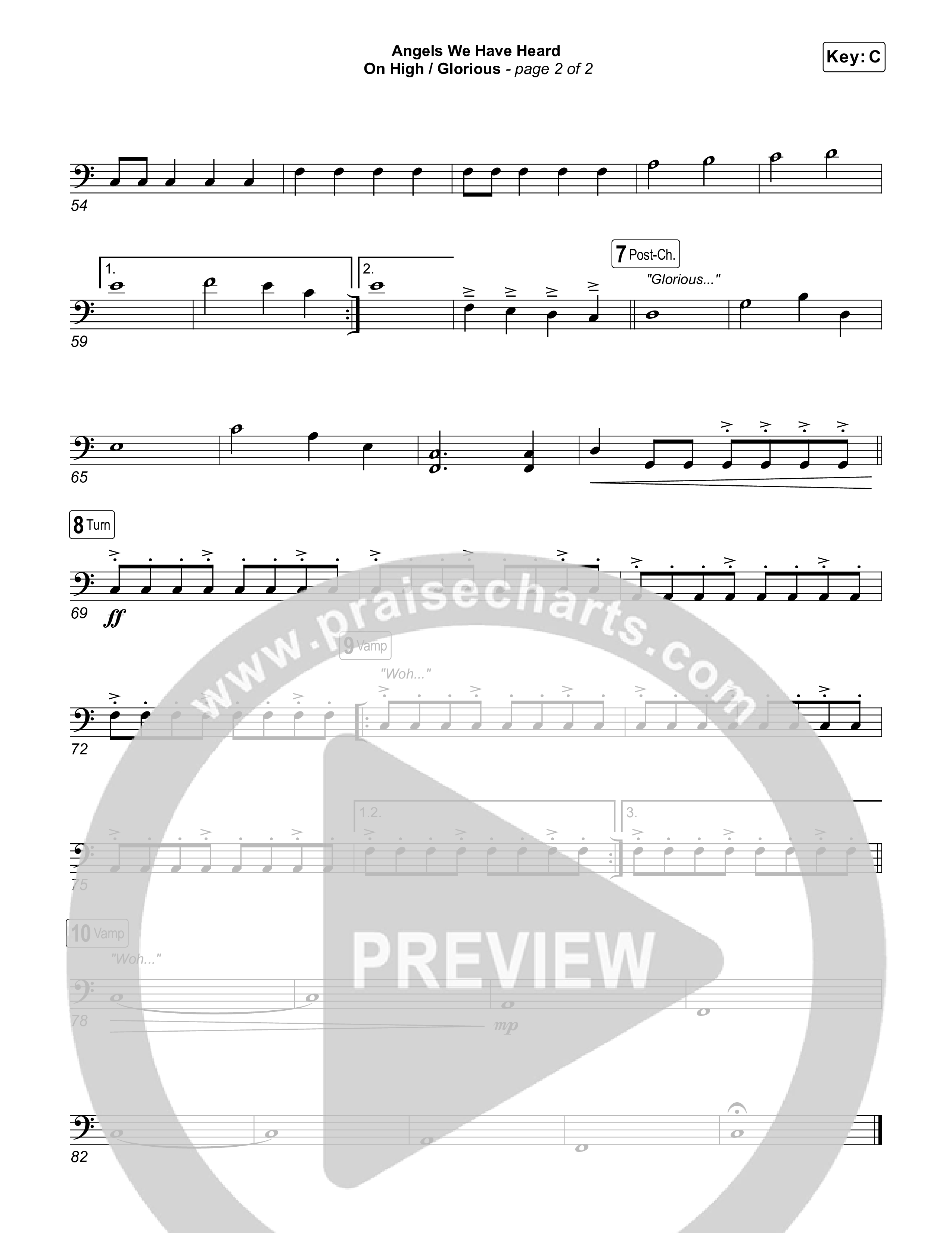 Angels We Have Heard On High / Glorious Cello (Paul Baloche / Sarah Kroger)