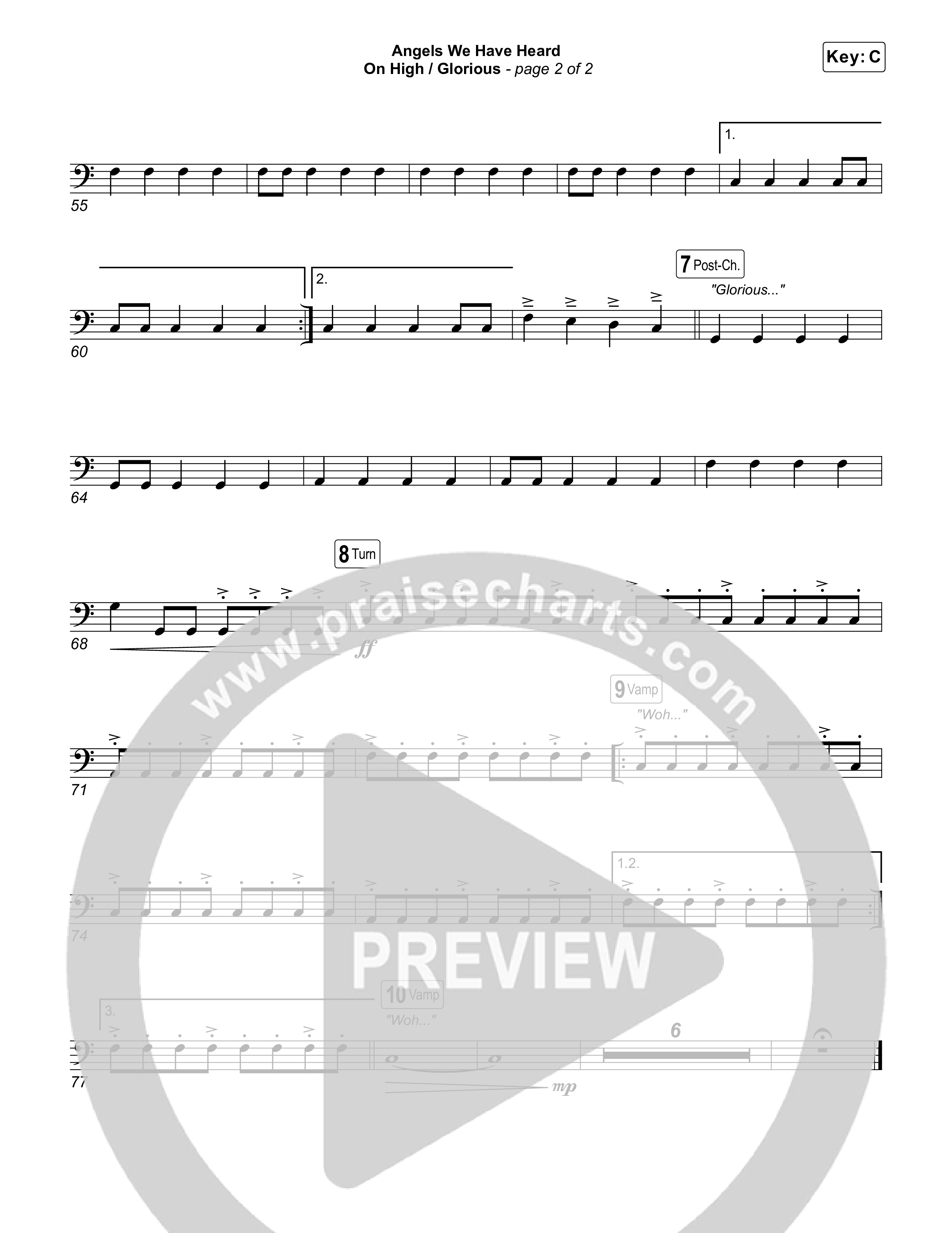 Angels We Have Heard On High / Glorious String Bass (Paul Baloche / Sarah Kroger)