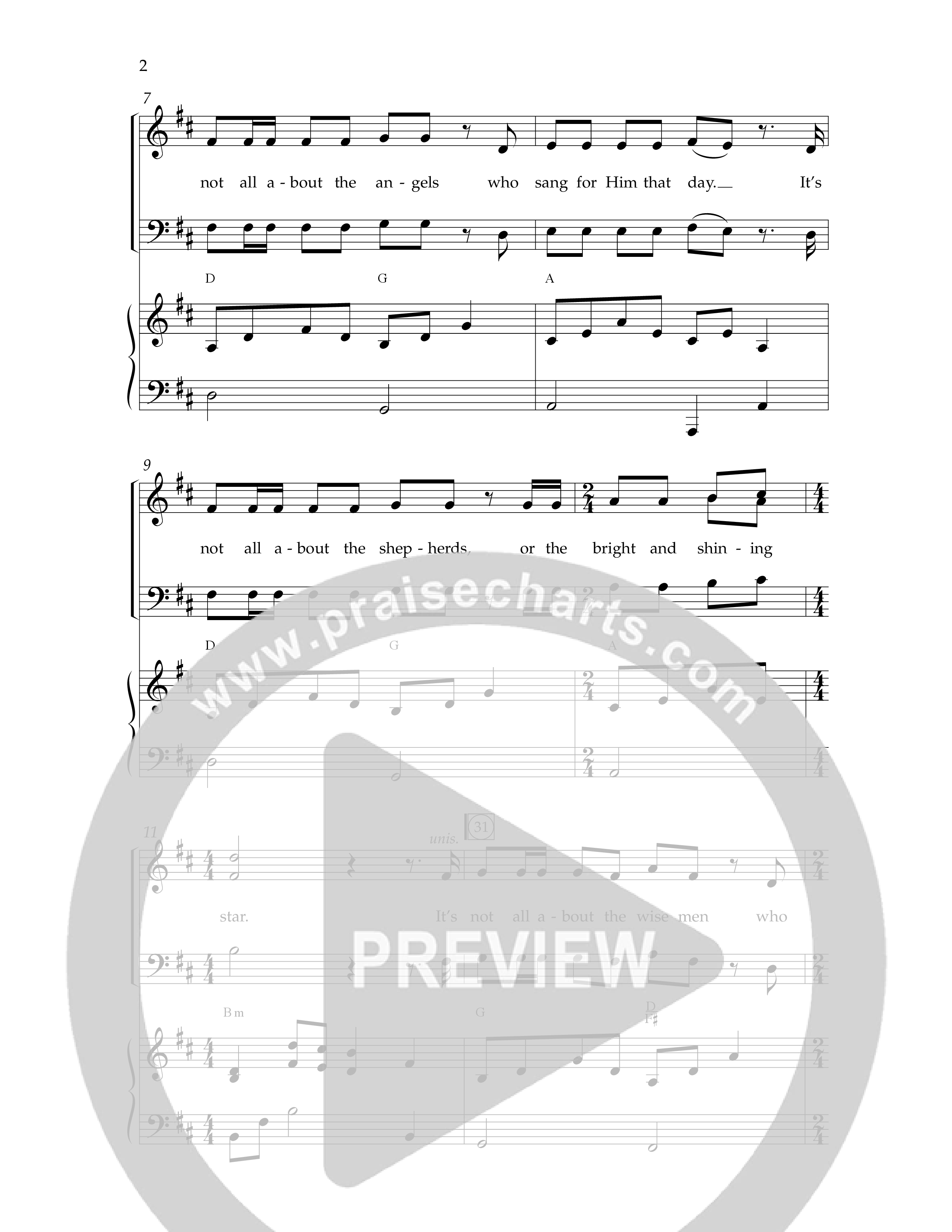 It's About The Cross (Choral Anthem SATB) Anthem (SATB/Piano) (Lifeway Choral / Arr. Dennis Allen)