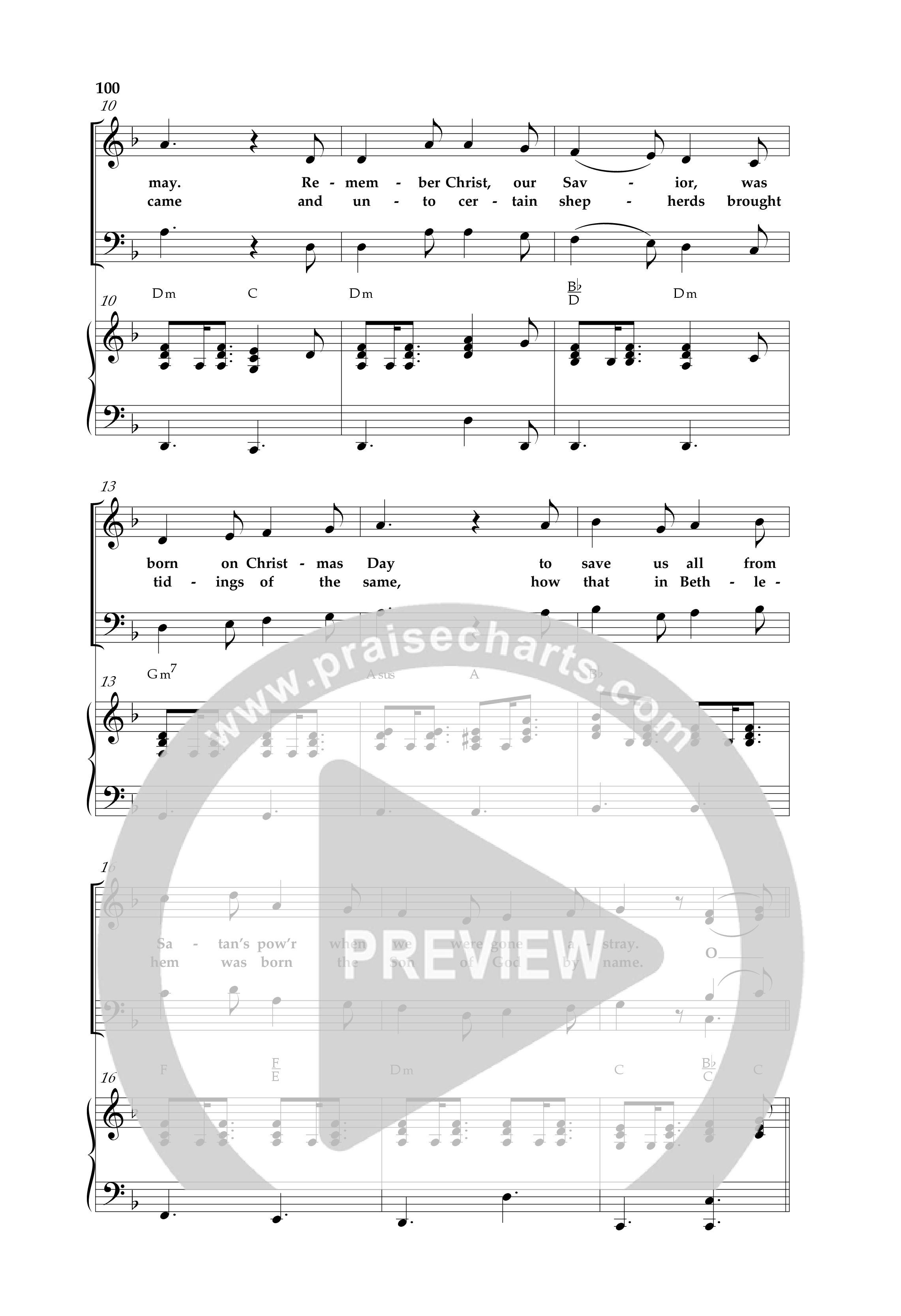 The Hope Of Christmas (11 Song Choral Collection) Song 8 (Piano SATB) (Lifeway Choral / Arr. Dave Williamson)