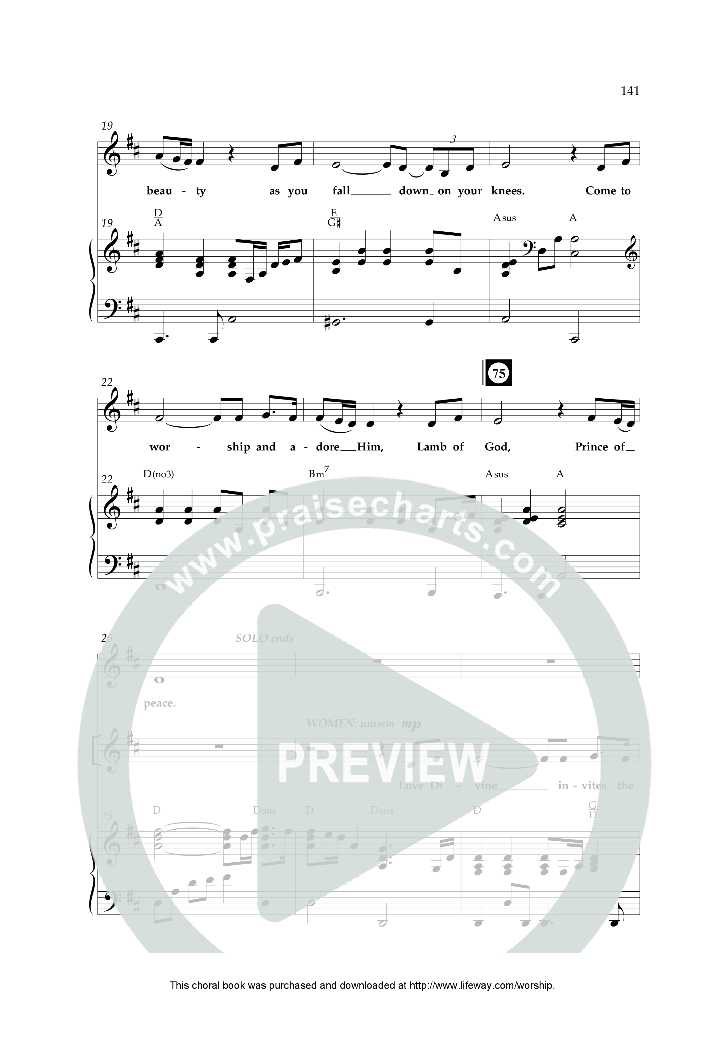 The Heart Of Christmas (11 Song Choral Collection) Song 10 (Piano SATB) (Lifeway Choral / Arr. Cliff Duren)