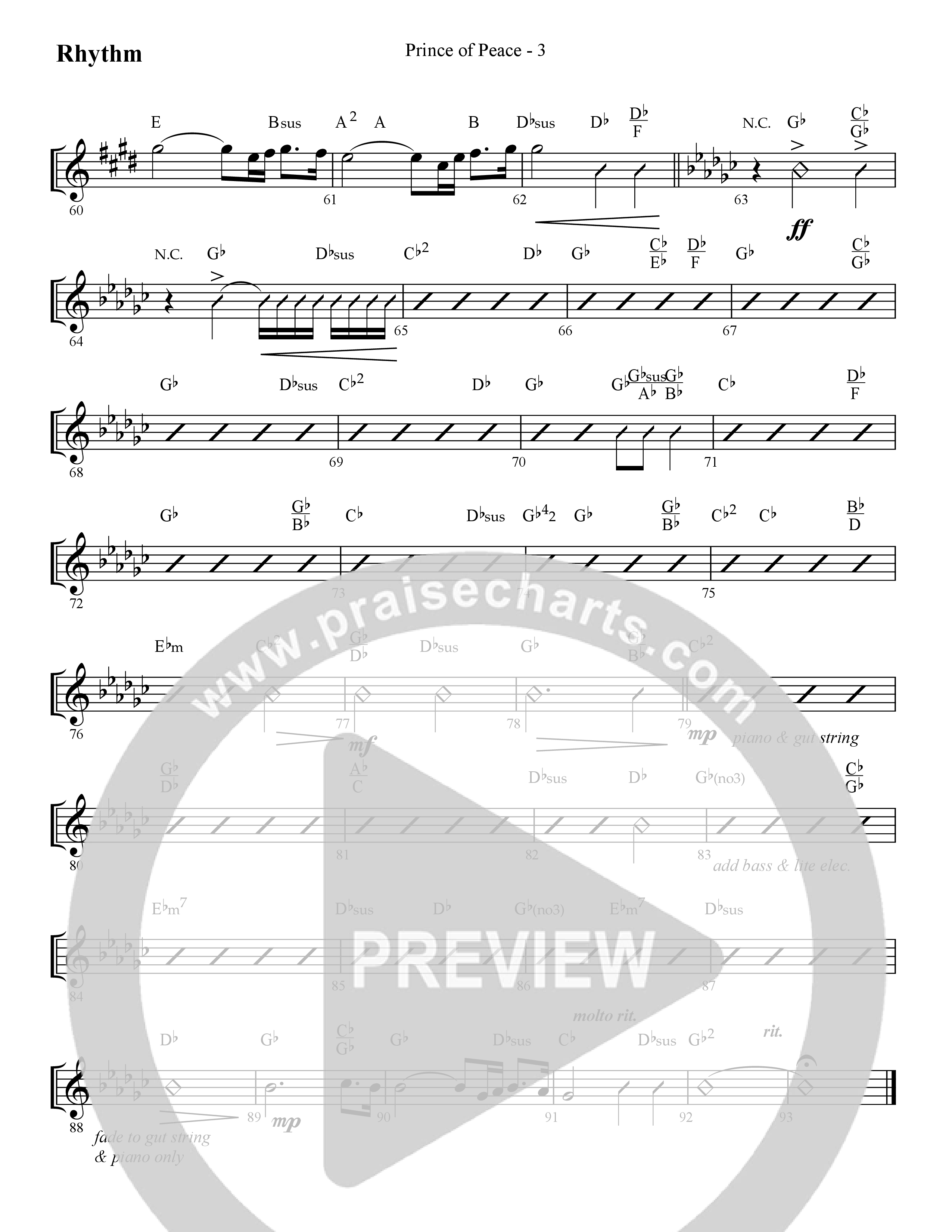 The Heart Of Christmas (11 Song Choral Collection) Song 10 (Rhythm) (Lifeway Choral / Arr. Cliff Duren)