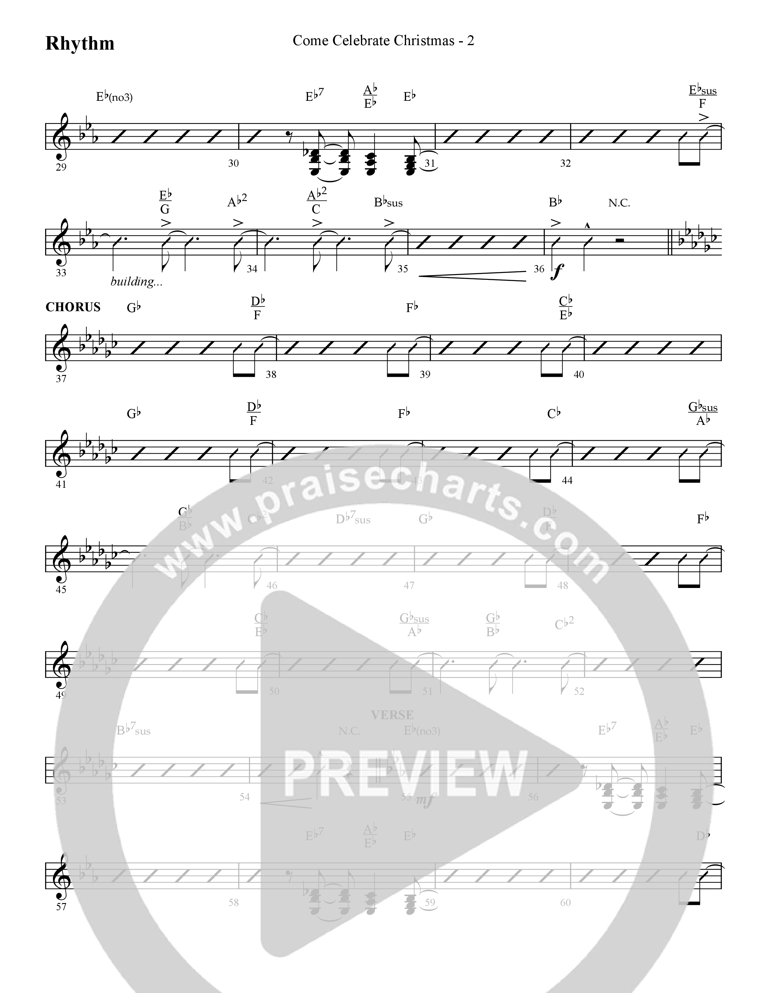 The Heart Of Christmas (11 Song Choral Collection) Song 1 (Rhythm) (Lifeway Choral / Arr. Cliff Duren)