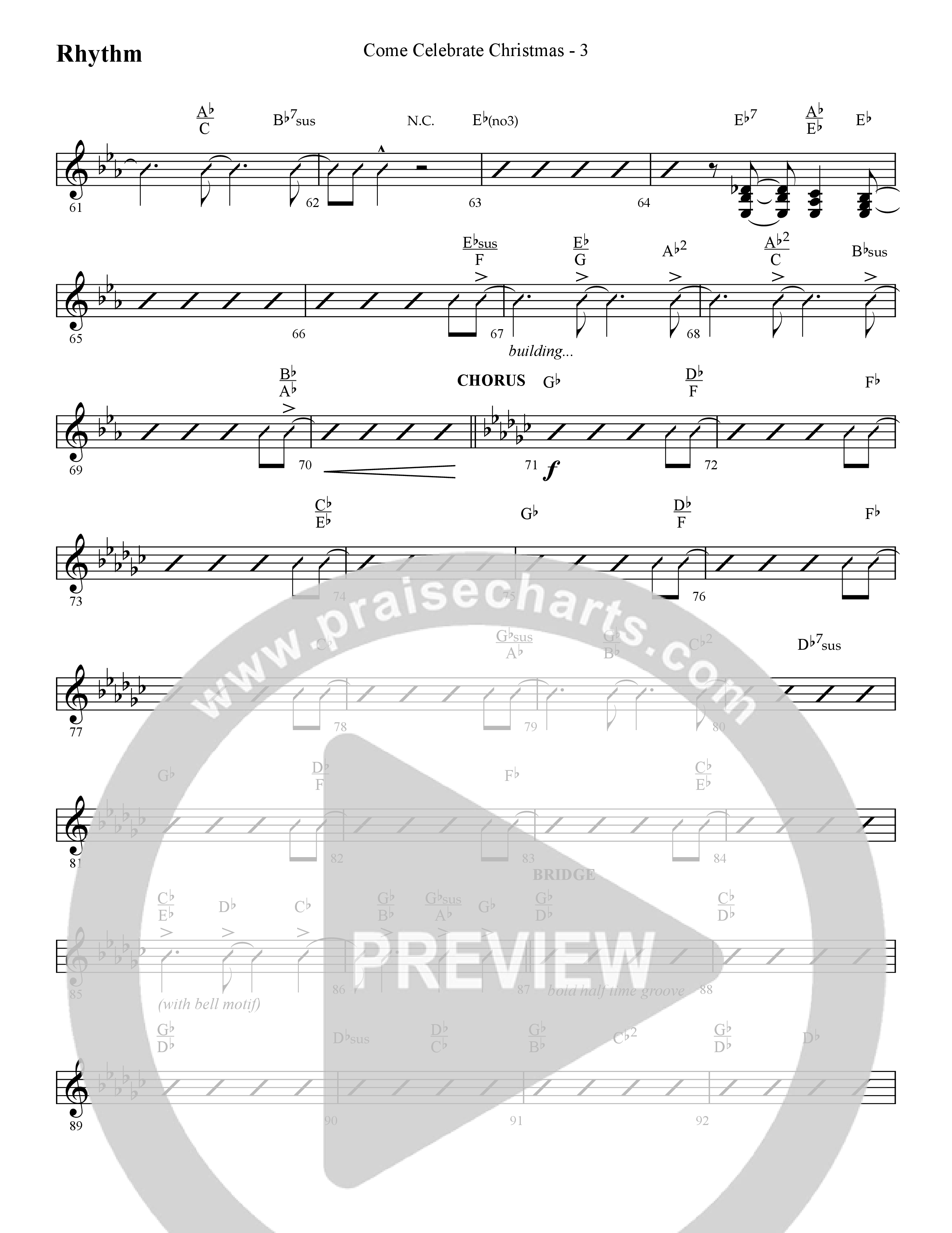 The Heart Of Christmas (11 Song Choral Collection) Song 1 (Rhythm) (Lifeway Choral / Arr. Cliff Duren)