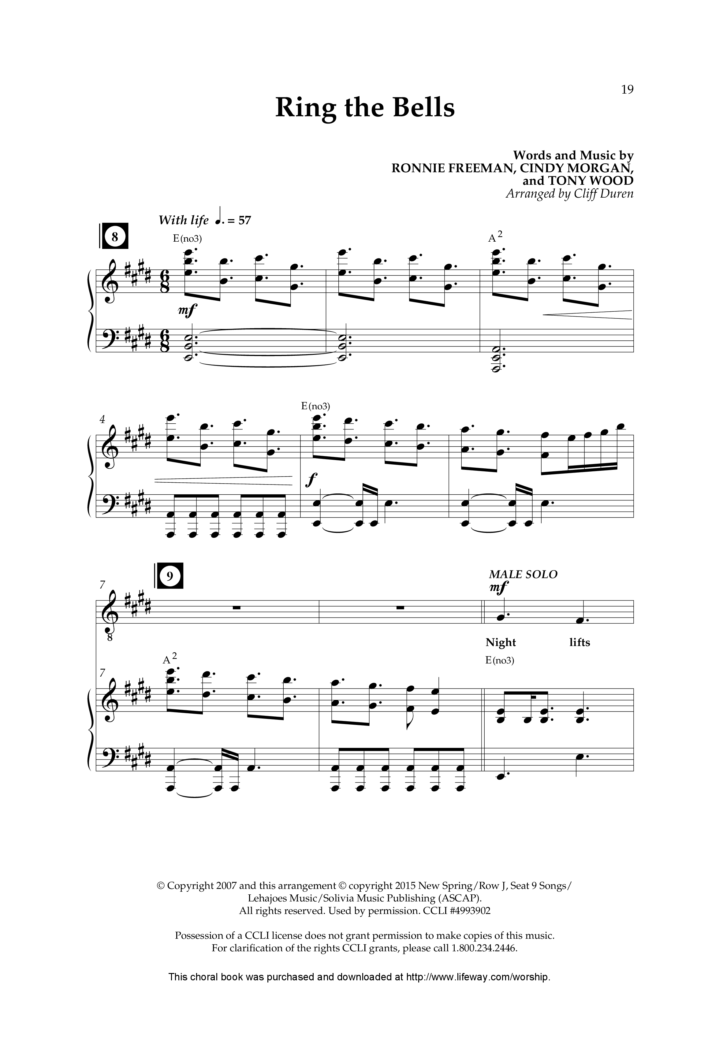 The Heart Of Christmas (11 Song Choral Collection) Song 2 (Piano SATB) (Lifeway Choral / Arr. Cliff Duren)