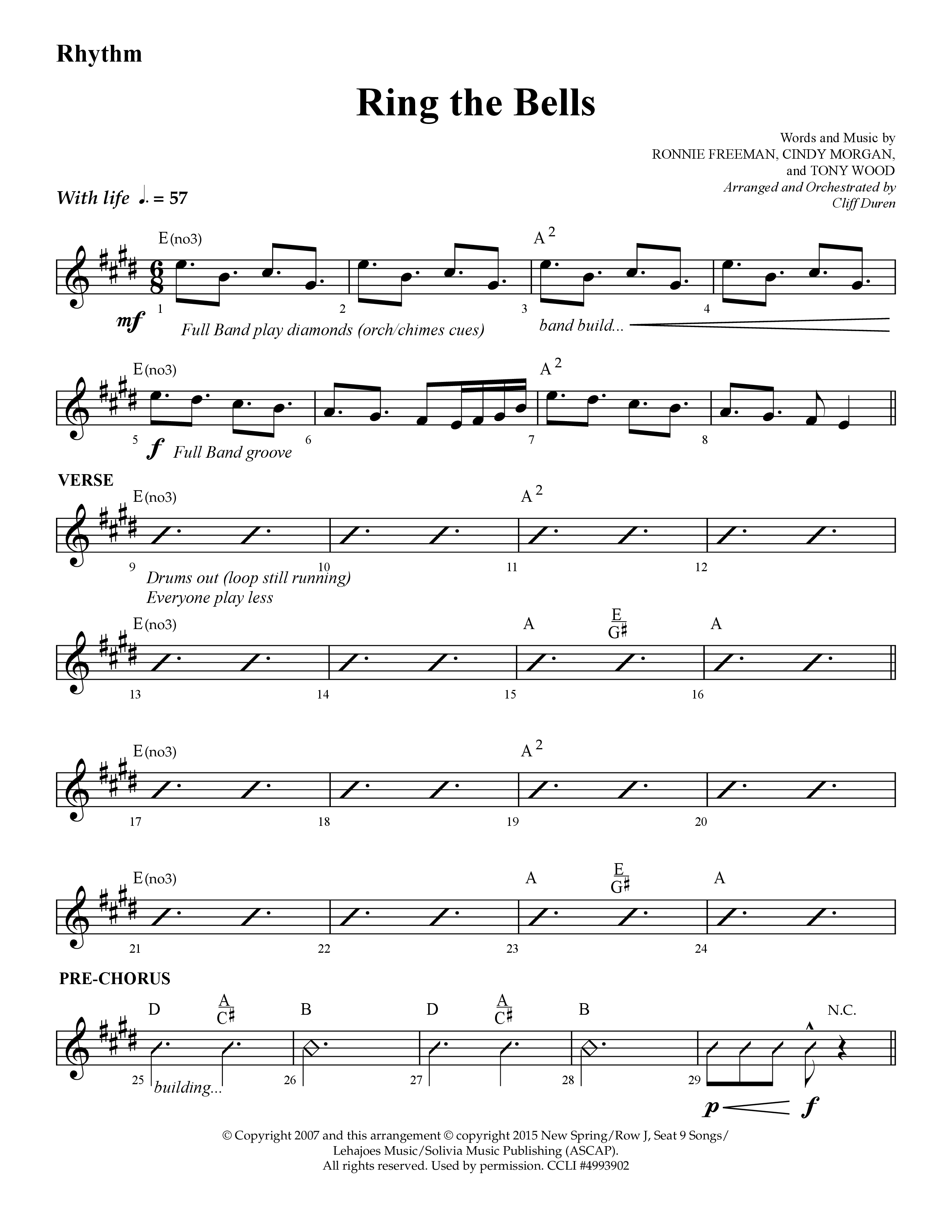 The Heart Of Christmas (11 Song Choral Collection) Song 2 (Rhythm) (Lifeway Choral / Arr. Cliff Duren)