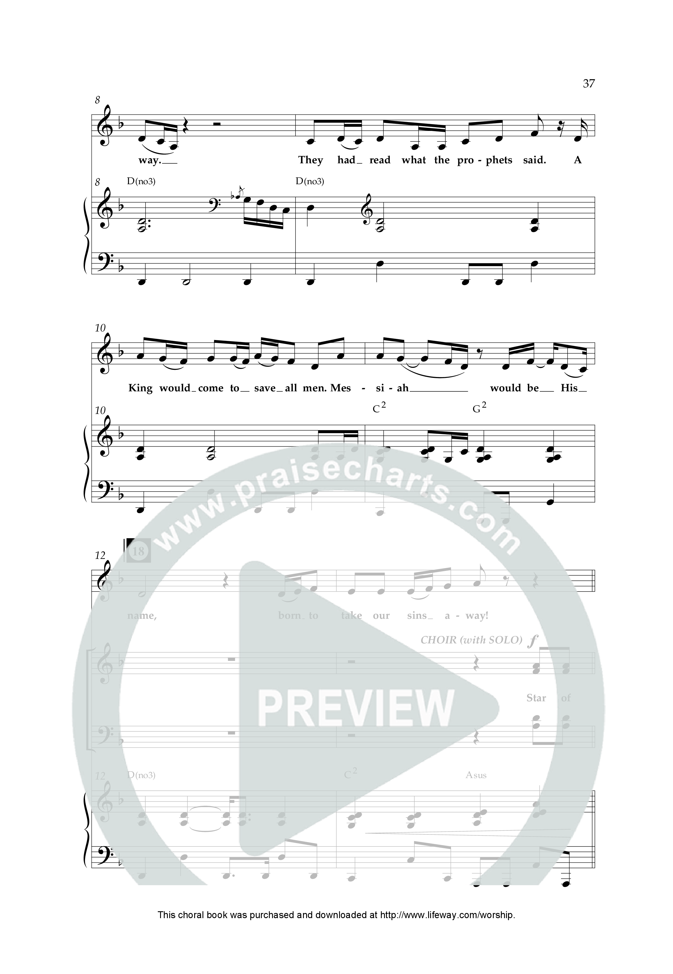 The Heart Of Christmas (11 Song Choral Collection) Song 3 (Piano SATB) (Lifeway Choral / Arr. Cliff Duren)