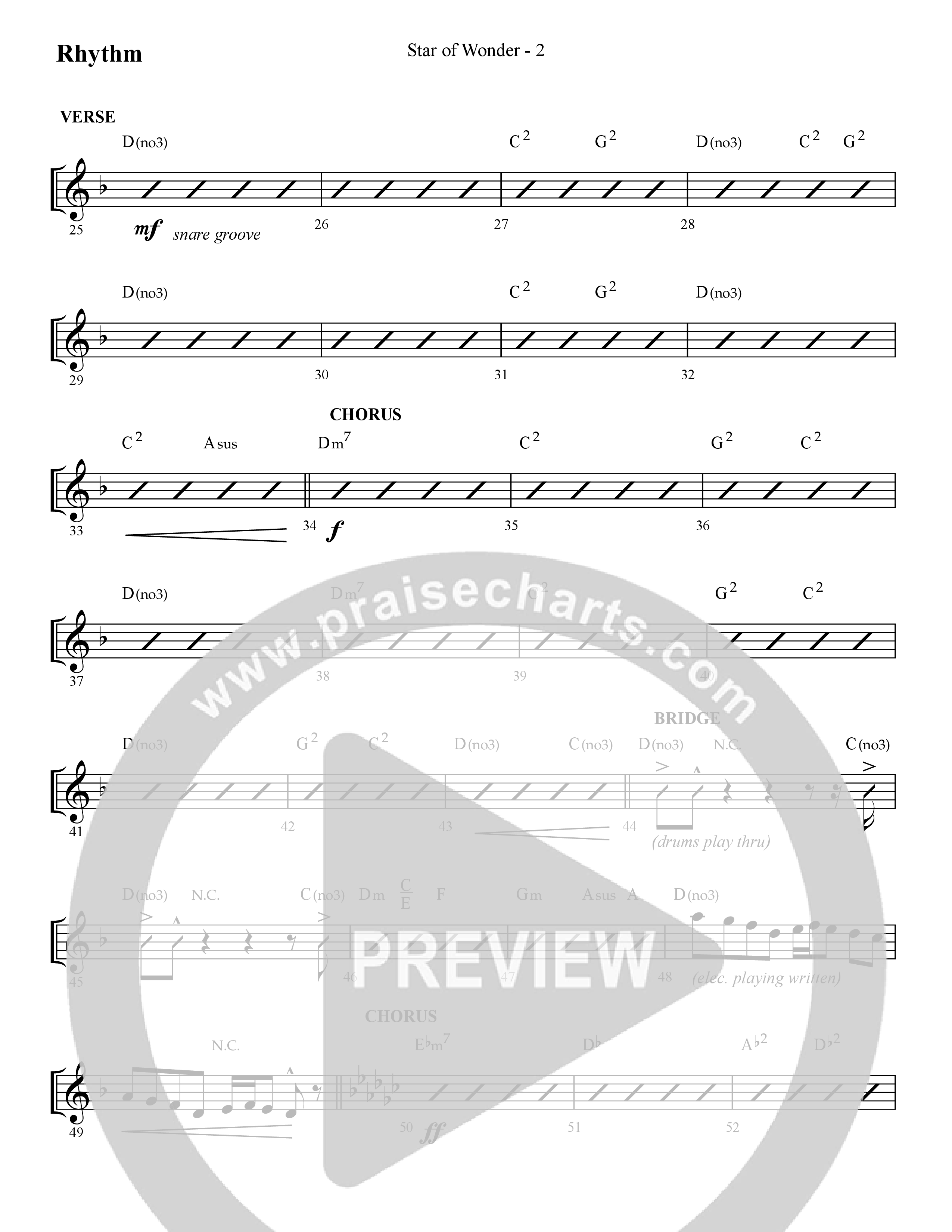 The Heart Of Christmas (11 Song Choral Collection) Song 3 (Rhythm) (Lifeway Choral / Arr. Cliff Duren)