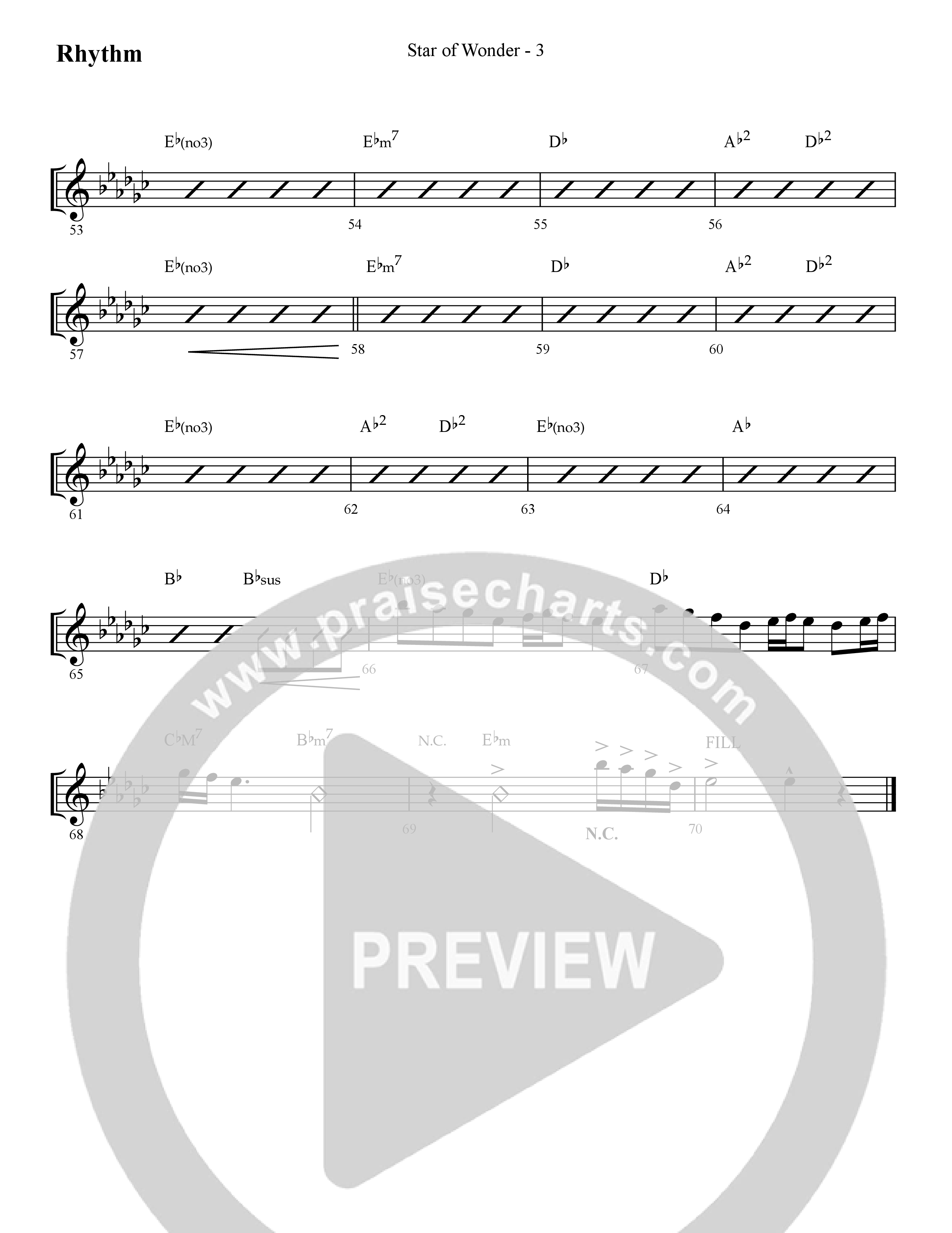 The Heart Of Christmas (11 Song Choral Collection) Song 3 (Rhythm) (Lifeway Choral / Arr. Cliff Duren)