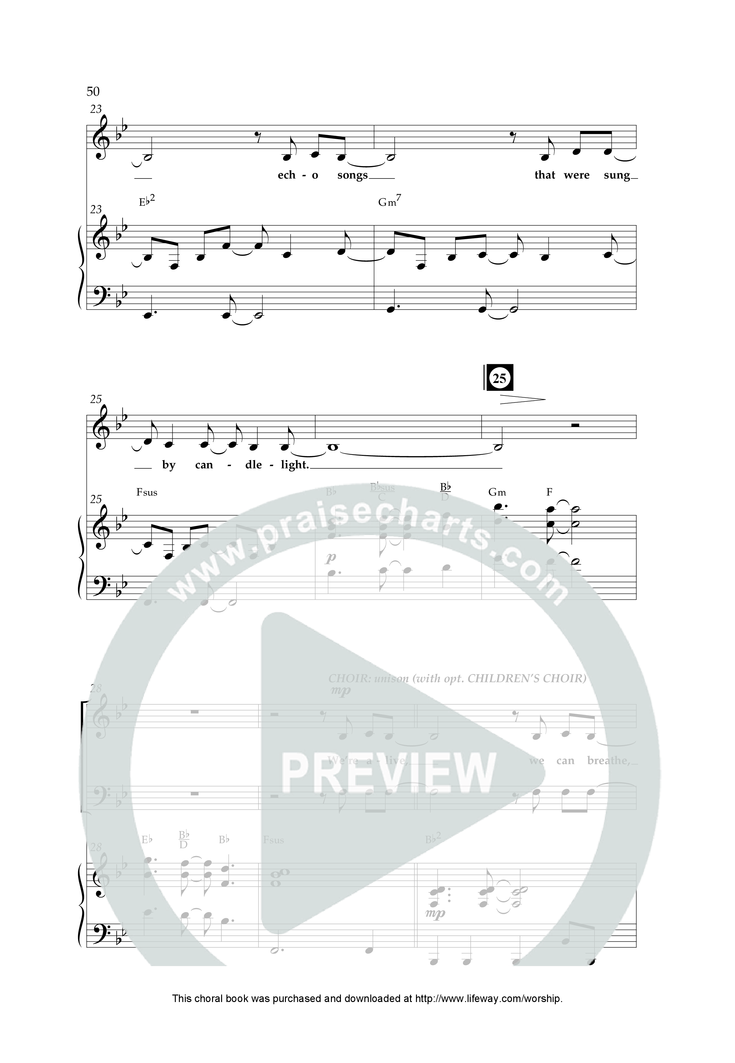 The Heart Of Christmas (11 Song Choral Collection) Song 4 (Piano SATB) (Lifeway Choral / Arr. Cliff Duren)