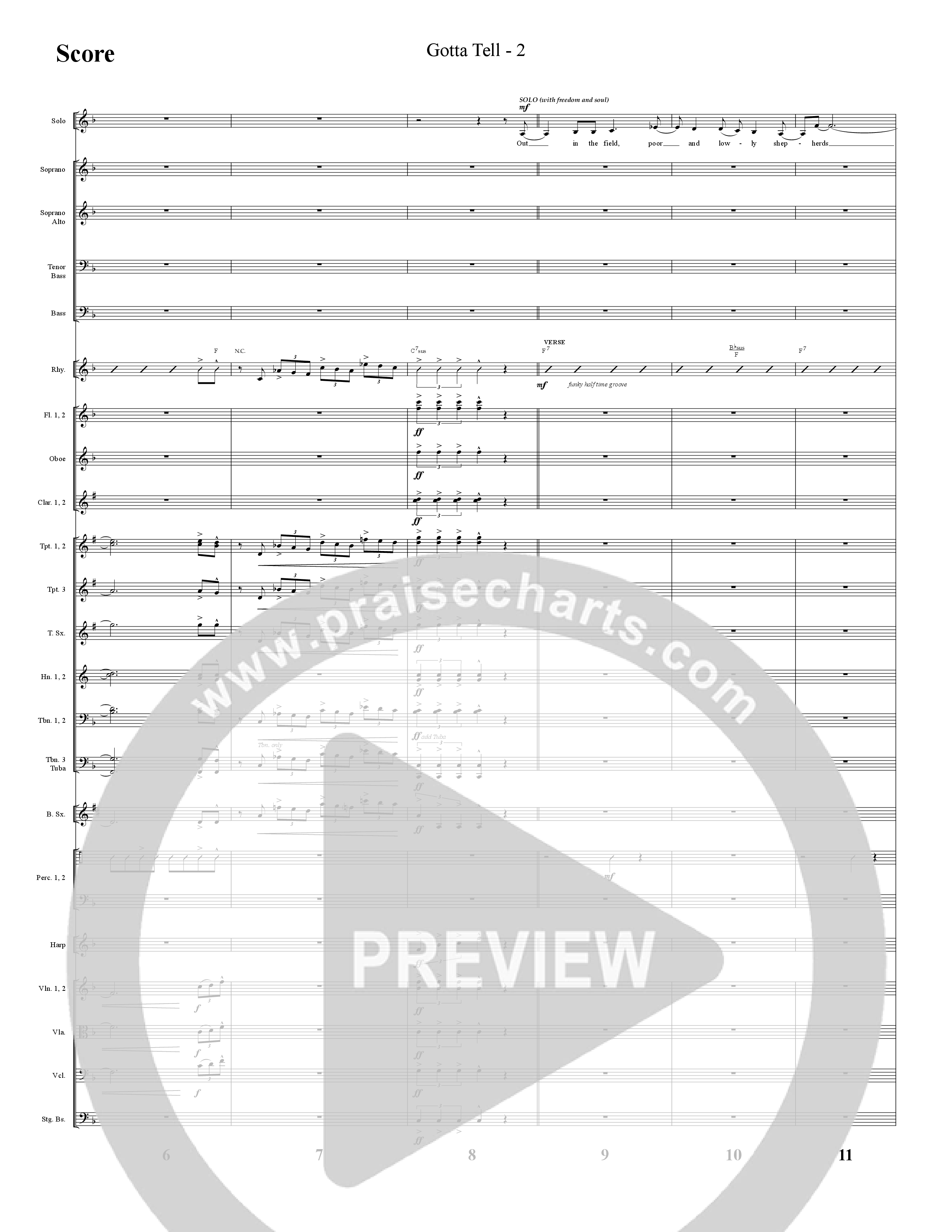 The Heart Of Christmas (11 Song Choral Collection) Song 5 (Orchestration) (Lifeway Choral / Arr. Cliff Duren)