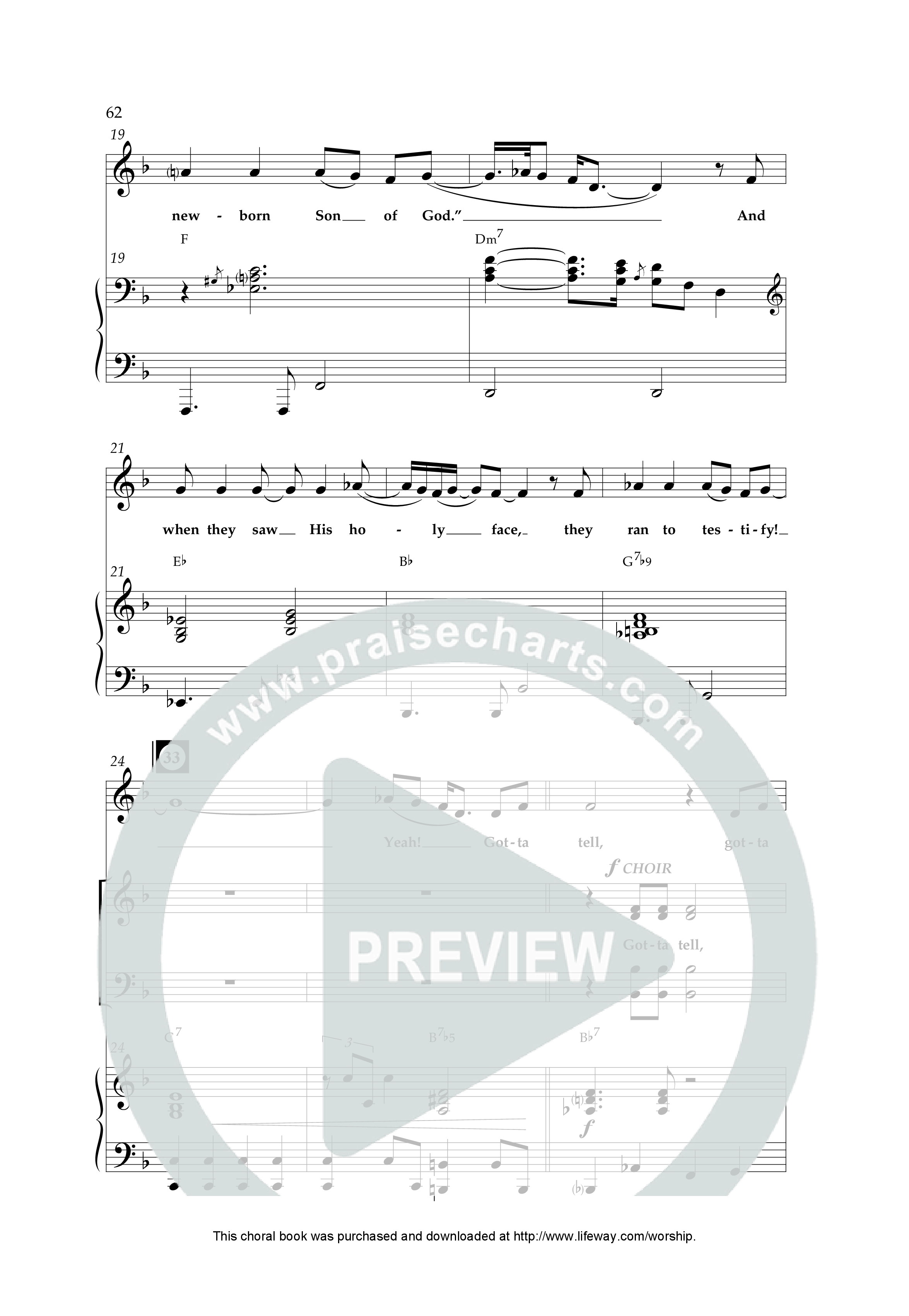 The Heart Of Christmas (11 Song Choral Collection) Song 5 (Piano SATB) (Lifeway Choral / Arr. Cliff Duren)