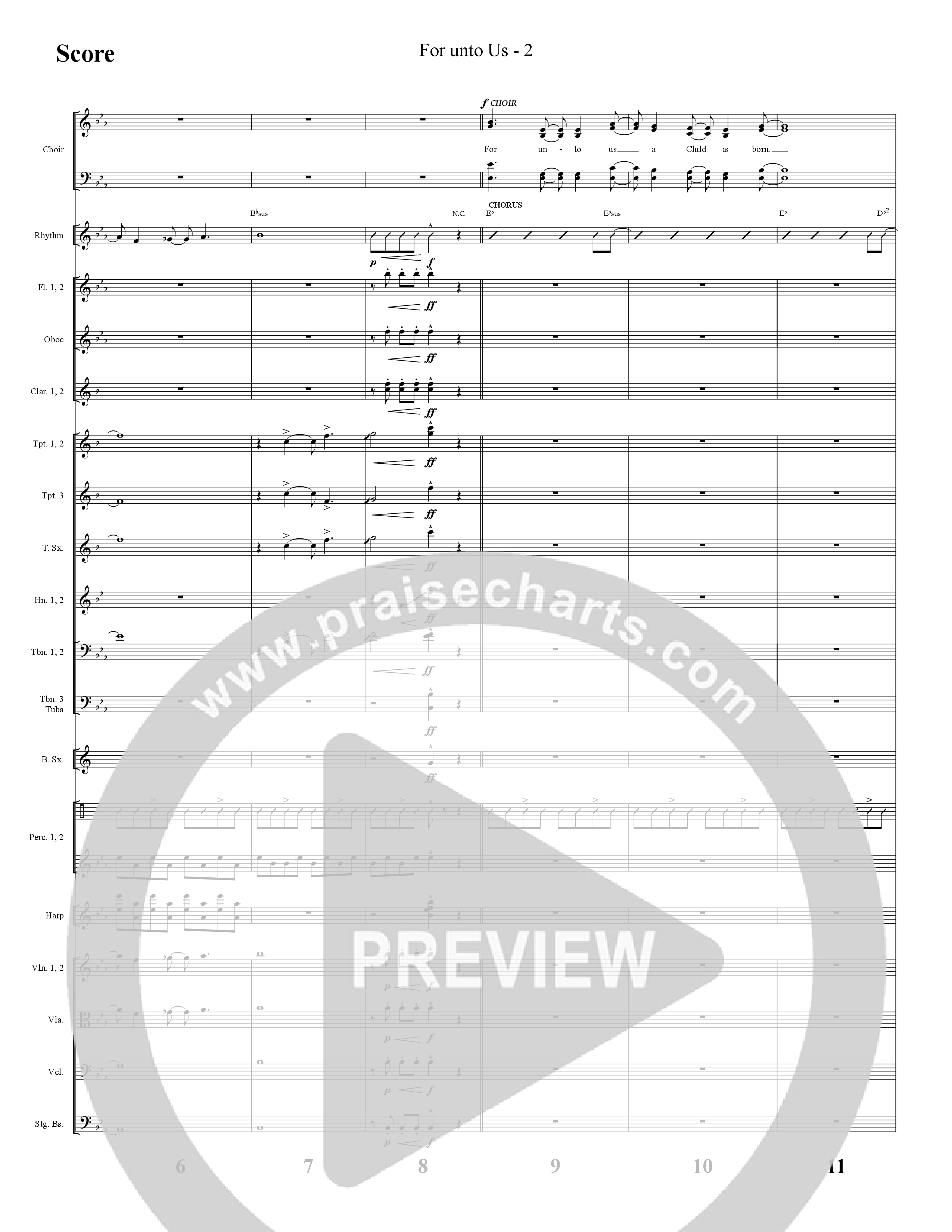 The Heart Of Christmas (11 Song Choral Collection) Song 7 (Orchestration) (Lifeway Choral / Arr. Cliff Duren)