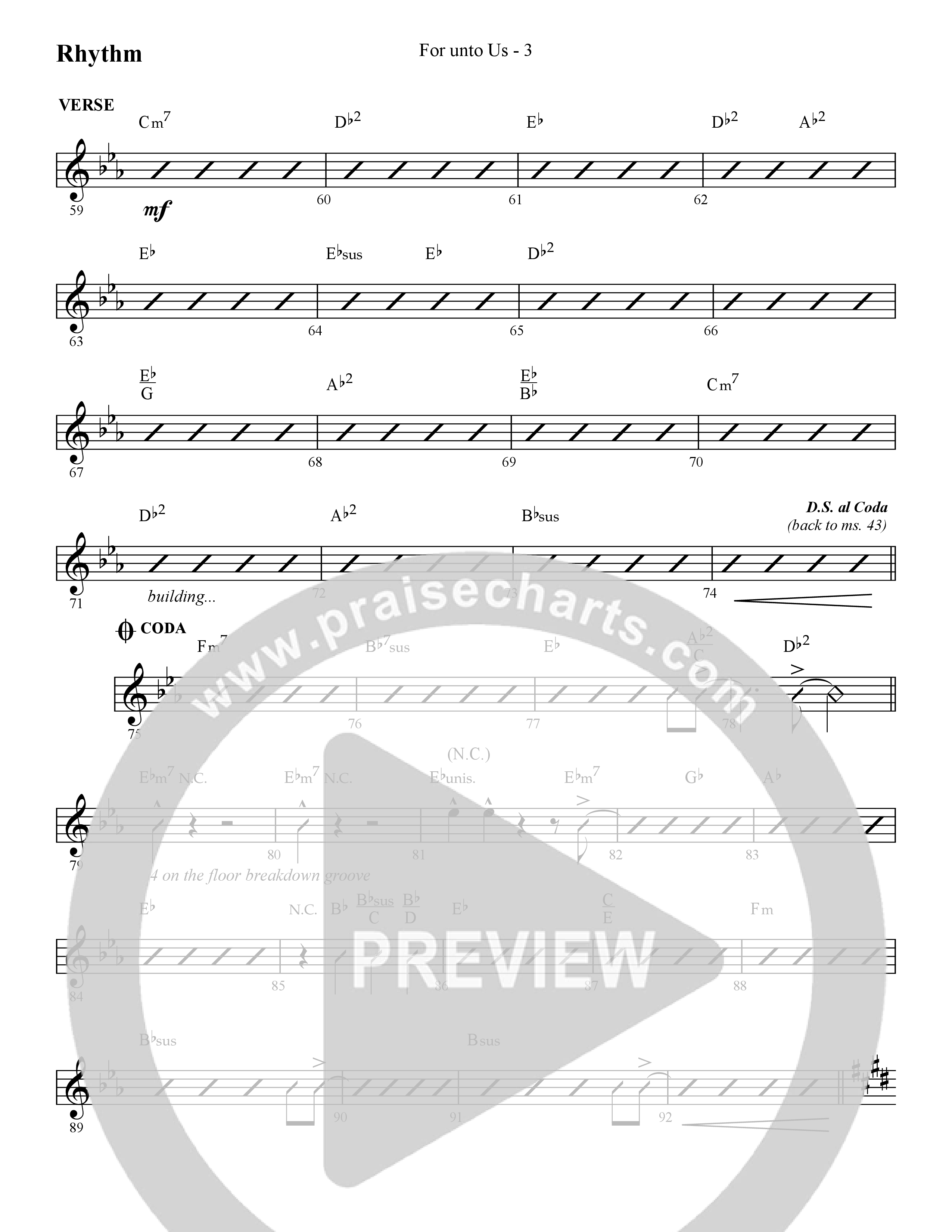 The Heart Of Christmas (11 Song Choral Collection) Song 7 (Rhythm) (Lifeway Choral / Arr. Cliff Duren)