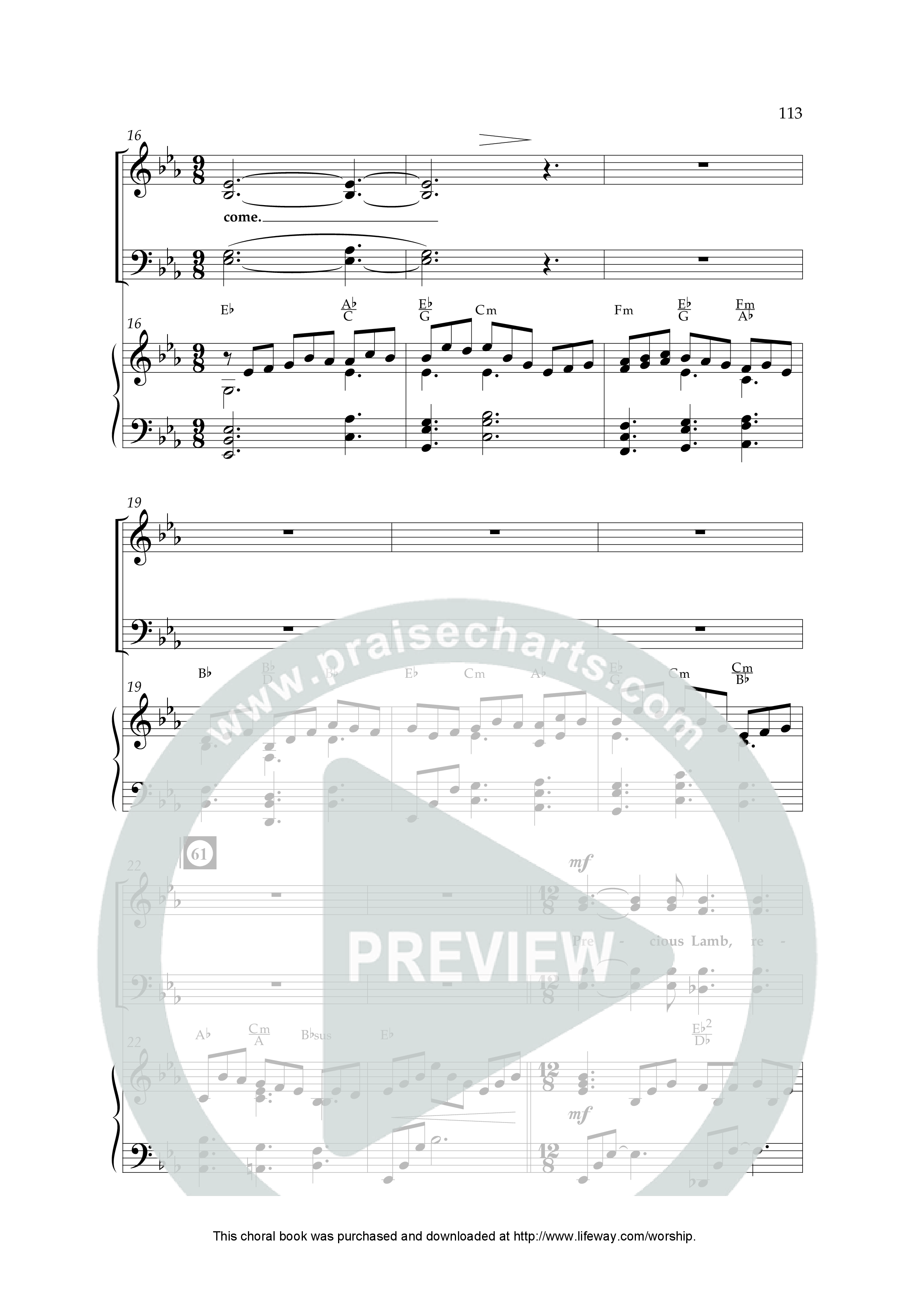 The Heart Of Christmas (11 Song Choral Collection) Song 8 (Piano SATB) (Lifeway Choral / Arr. Cliff Duren)