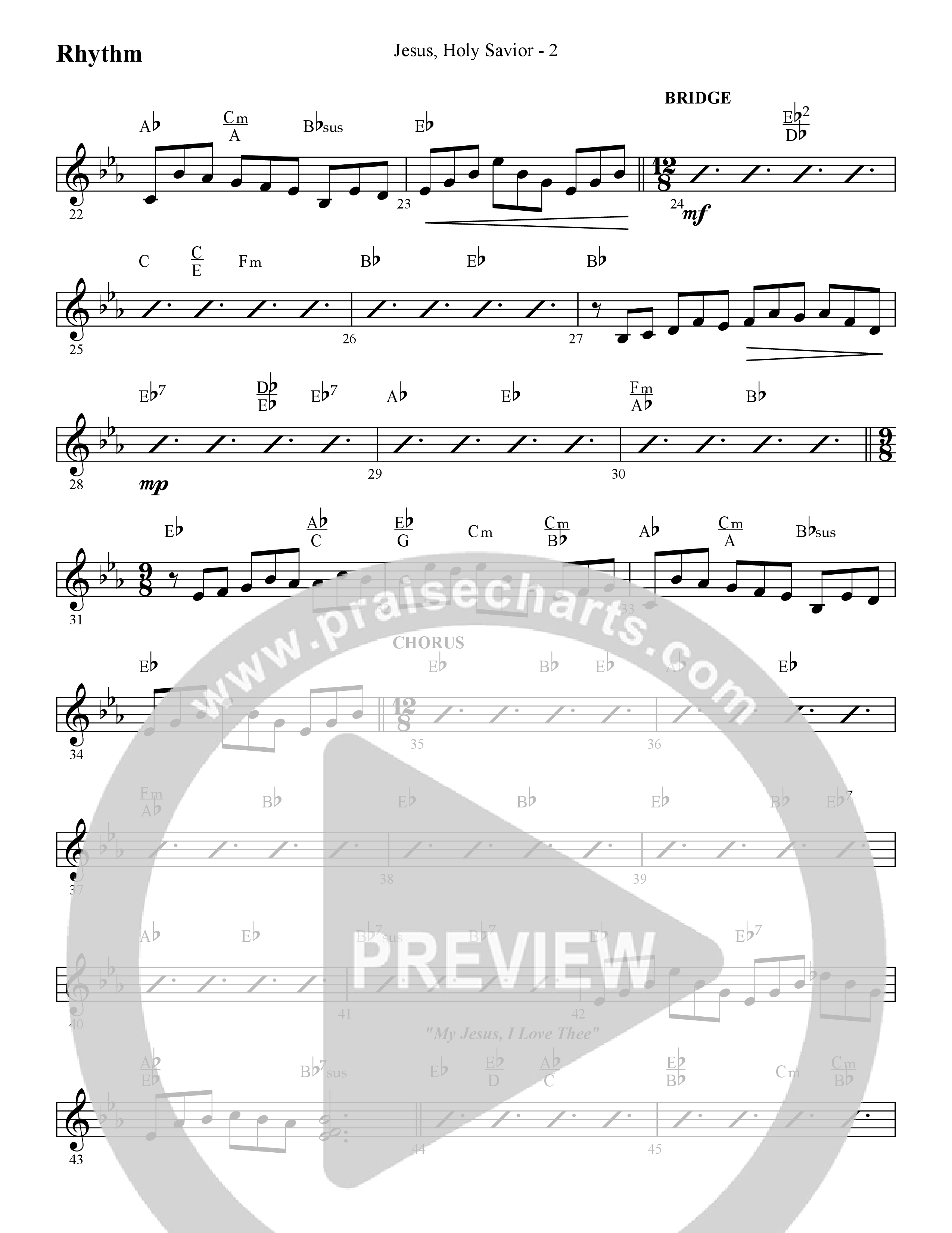 The Heart Of Christmas (11 Song Choral Collection) Song 8 (Rhythm) (Lifeway Choral / Arr. Cliff Duren)